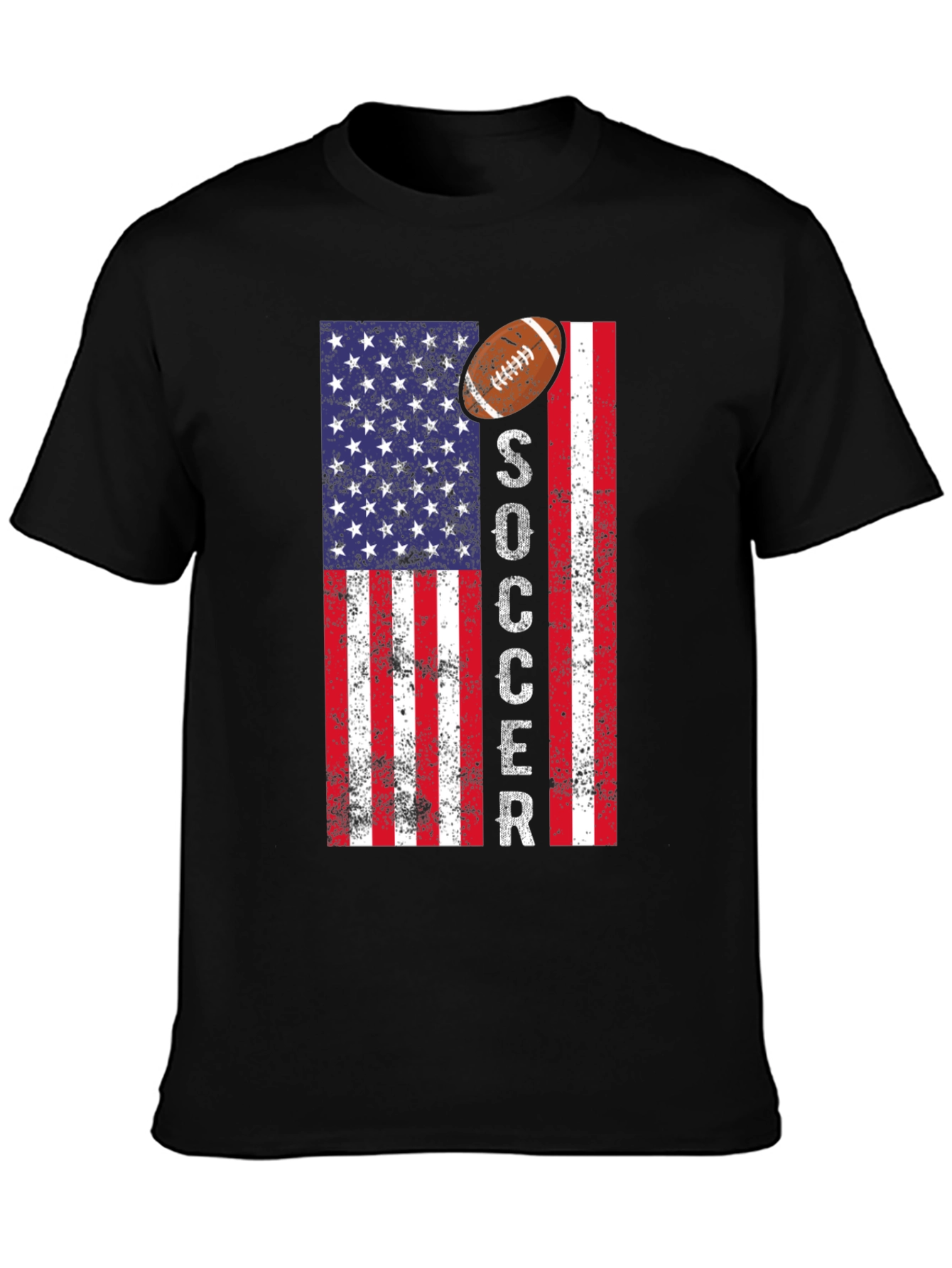 American Flag Soccer T-Shirt