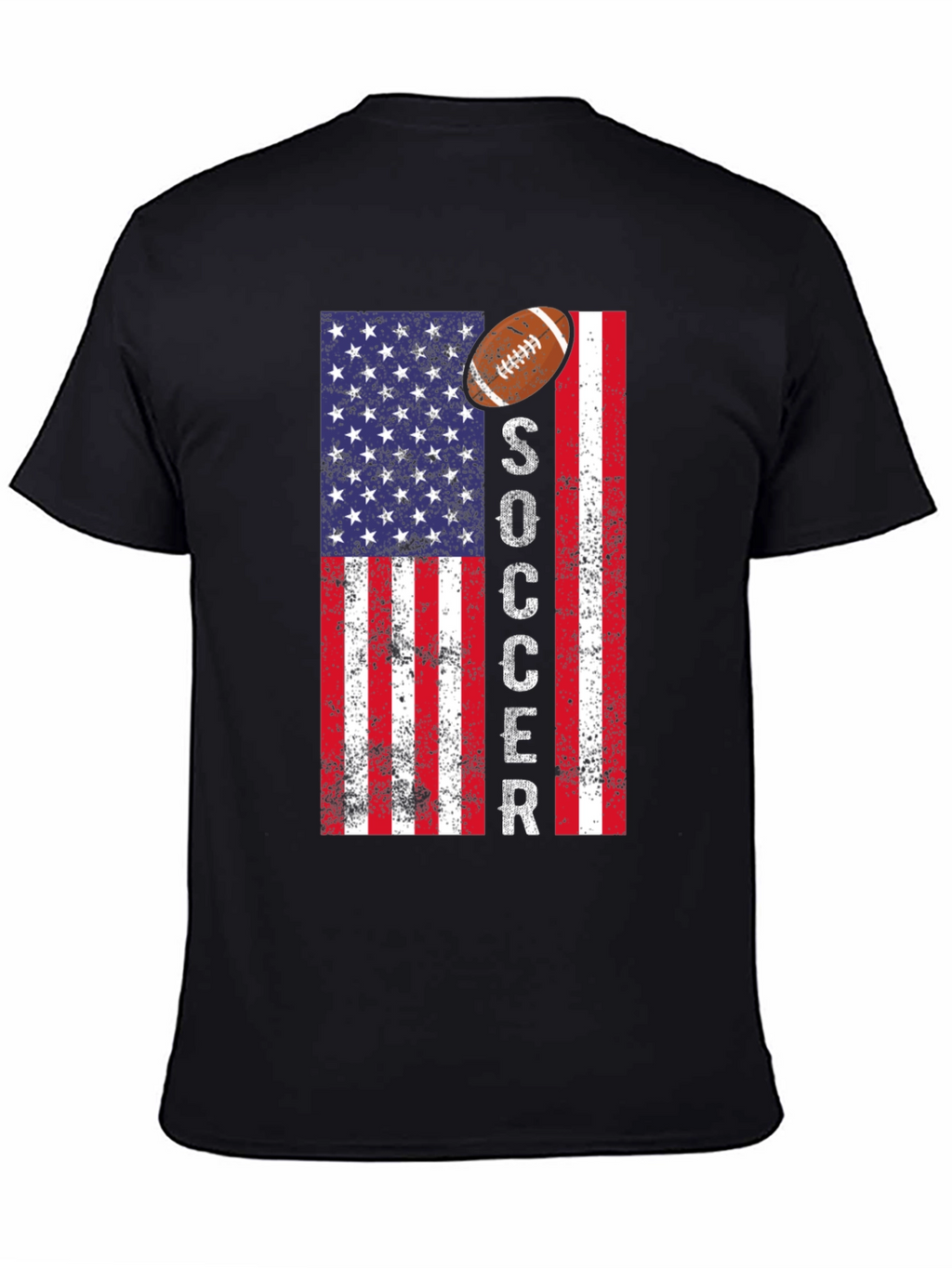 American Flag Soccer T-Shirt