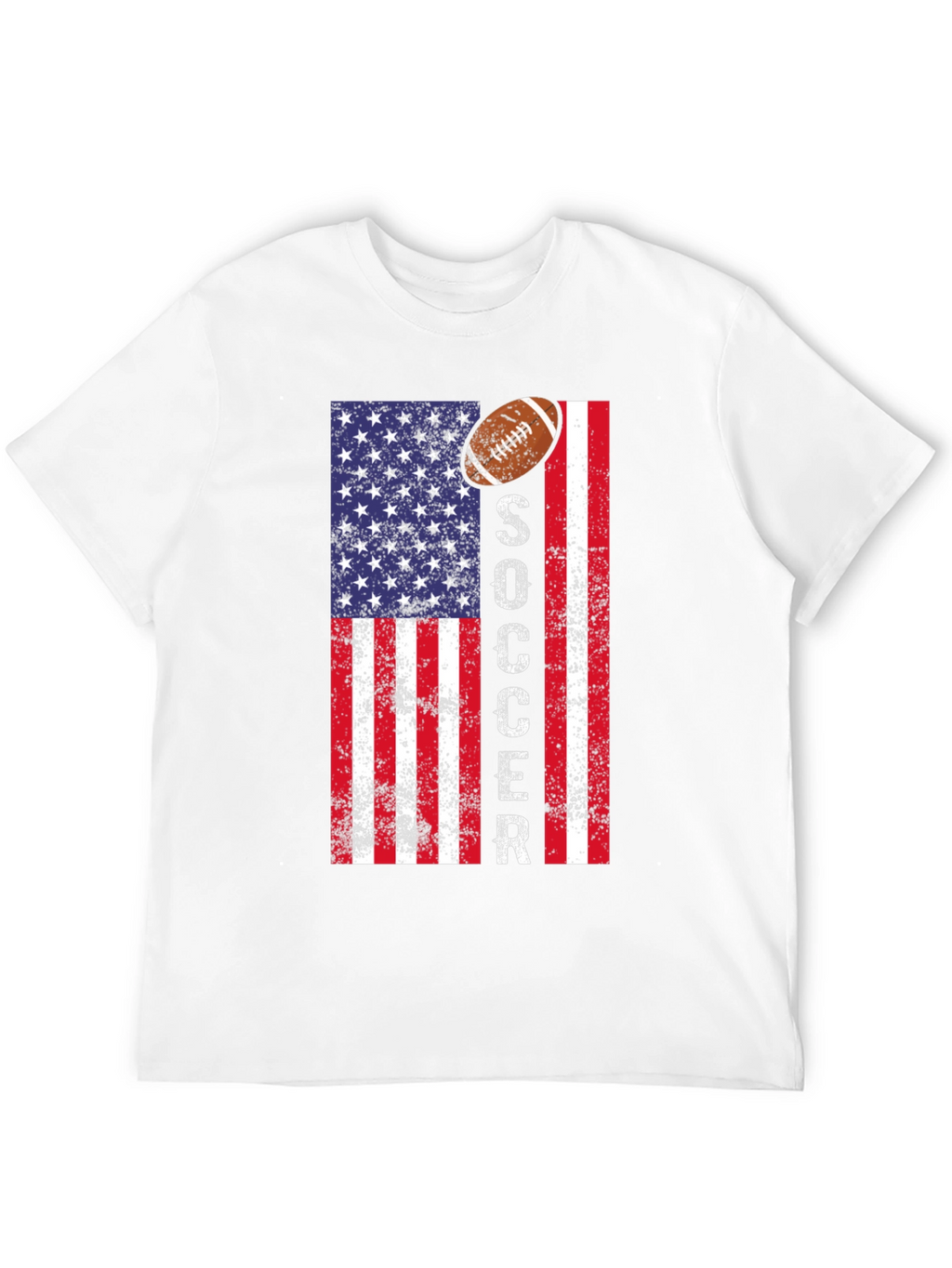 American Flag Soccer T-Shirt