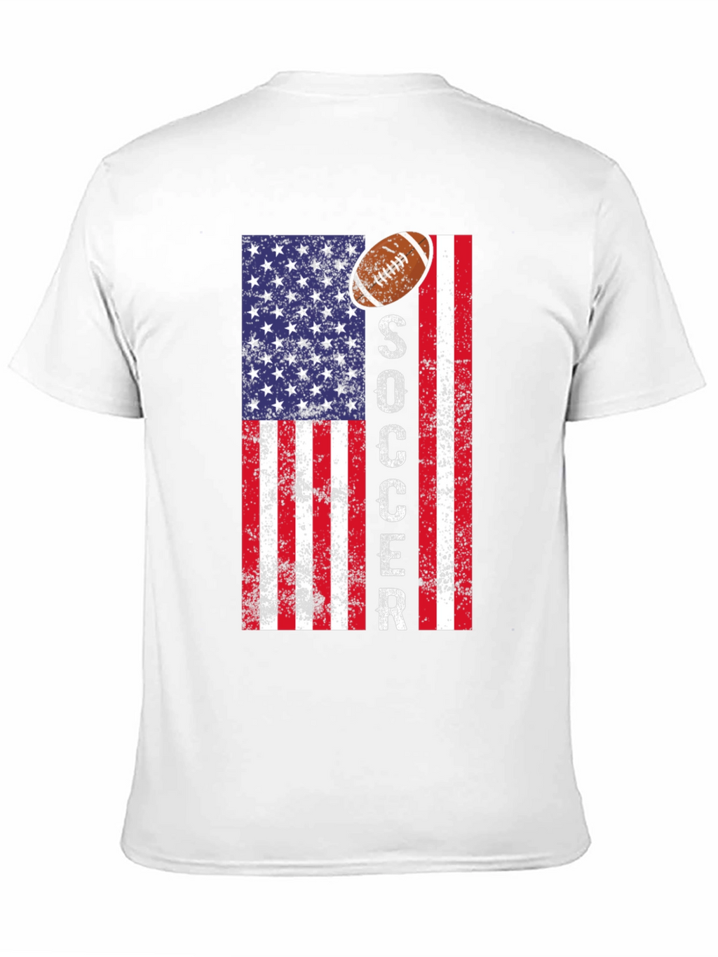 American Flag Soccer T-Shirt