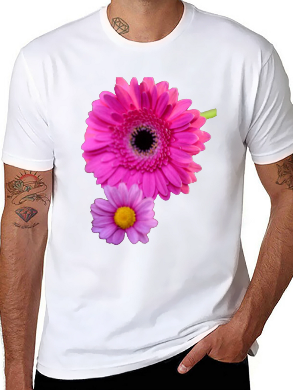 Floral Print Tee - Casual Comfort