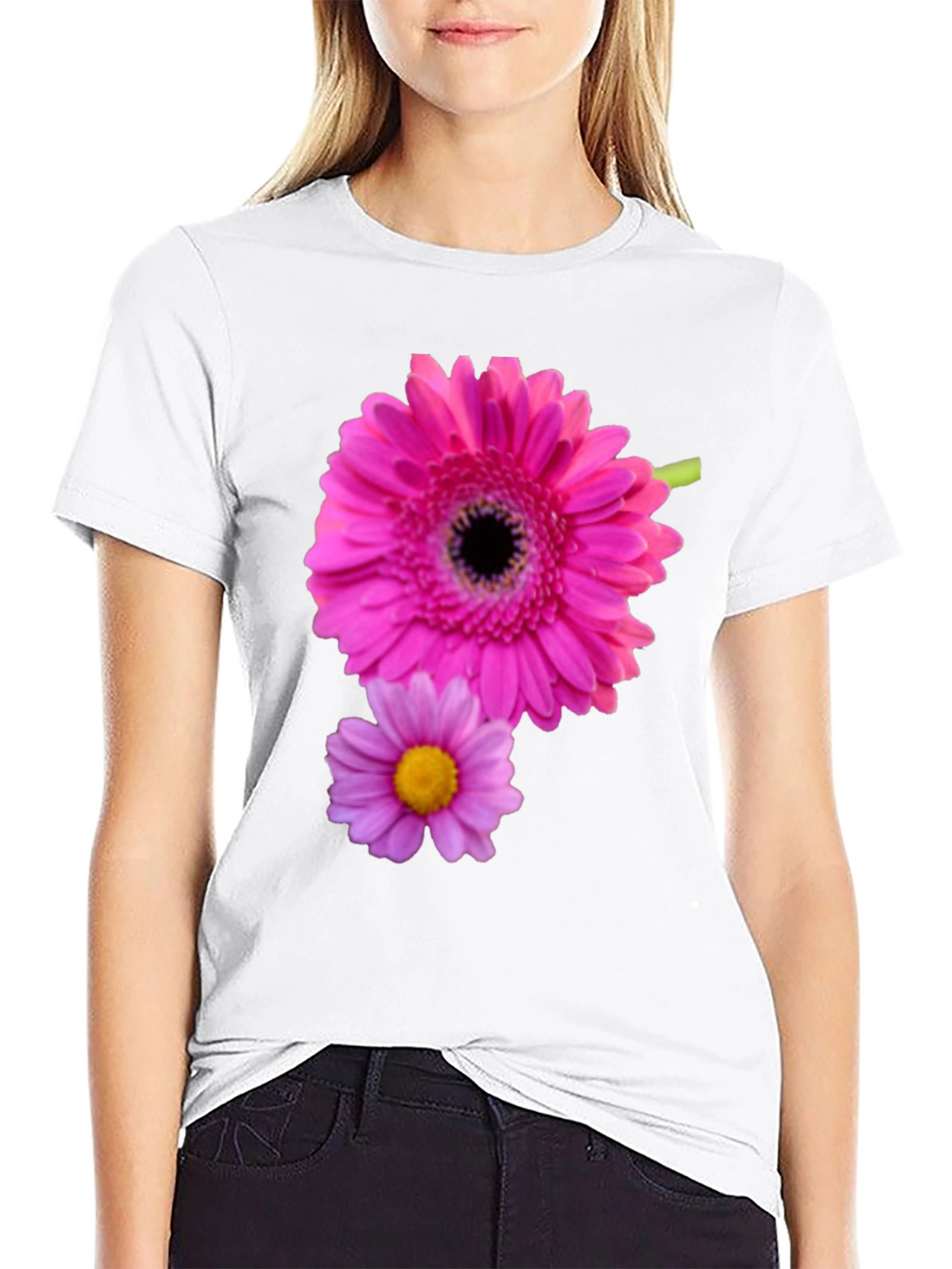 Floral Print Tee - Casual Comfort