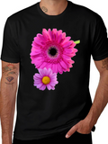 Floral Print Tee - Casual Comfort