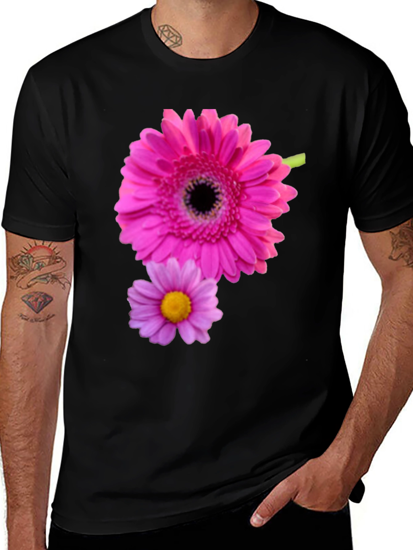Floral Print Tee - Casual Comfort