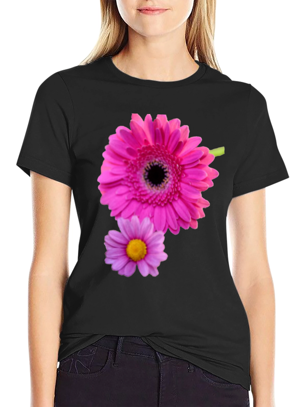 Floral Print Tee - Casual Comfort