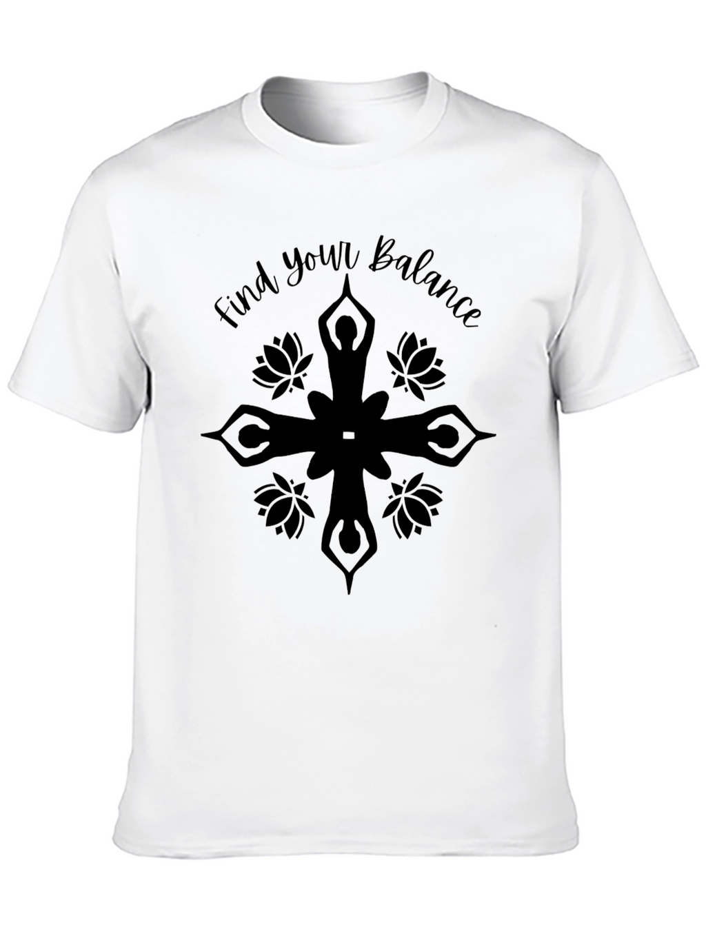 Find Your Balance Yoga Tee - Relaxed Fit