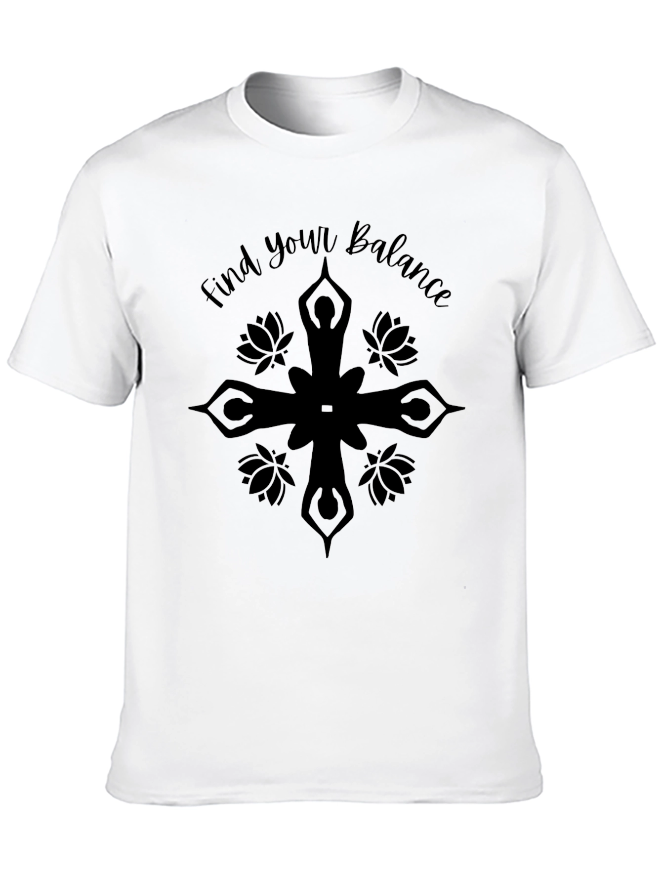 Find Your Balance Yoga Tee - Relaxed Fit