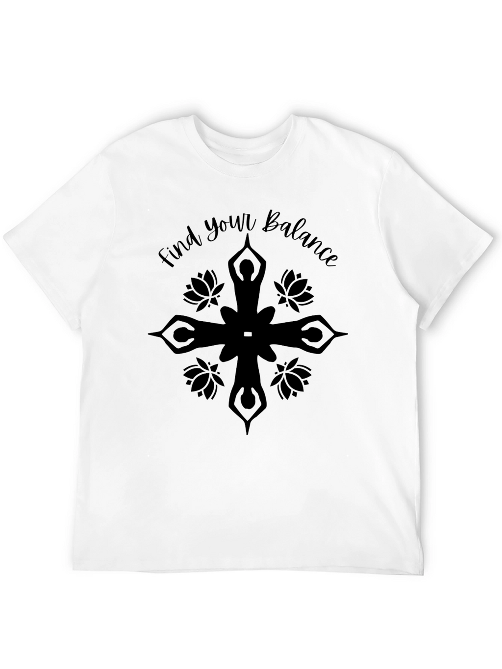 Find Your Balance Yoga Tee - Relaxed Fit