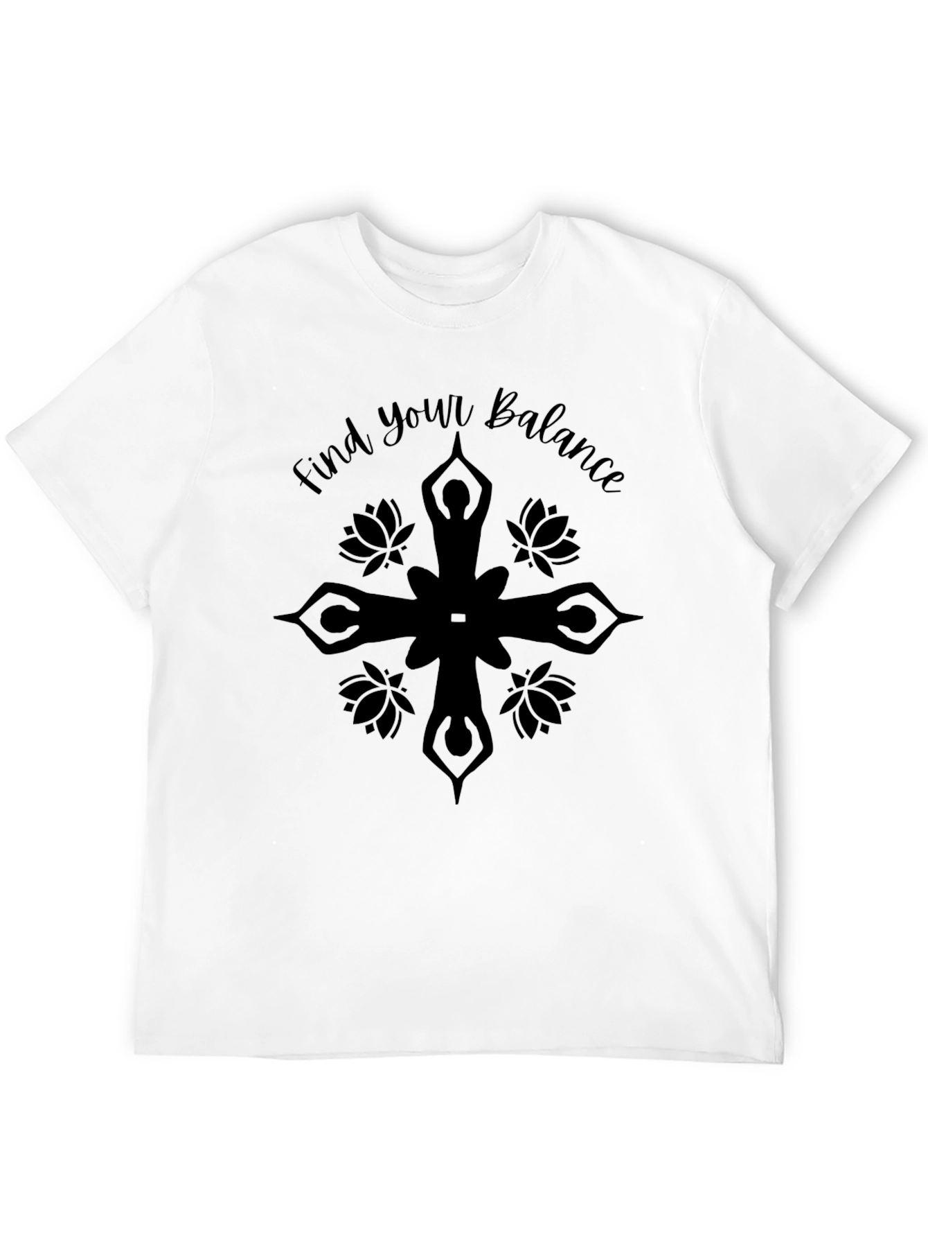 Find Your Balance Yoga Tee - Relaxed Fit