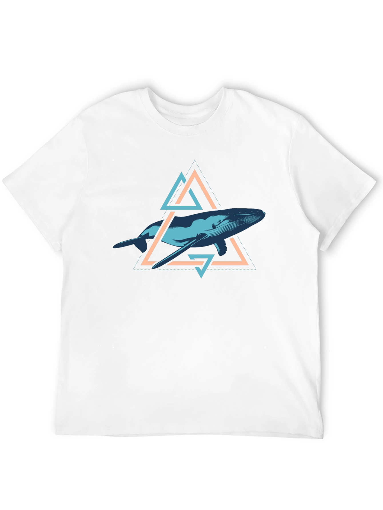 Whale Geometric T-Shirt