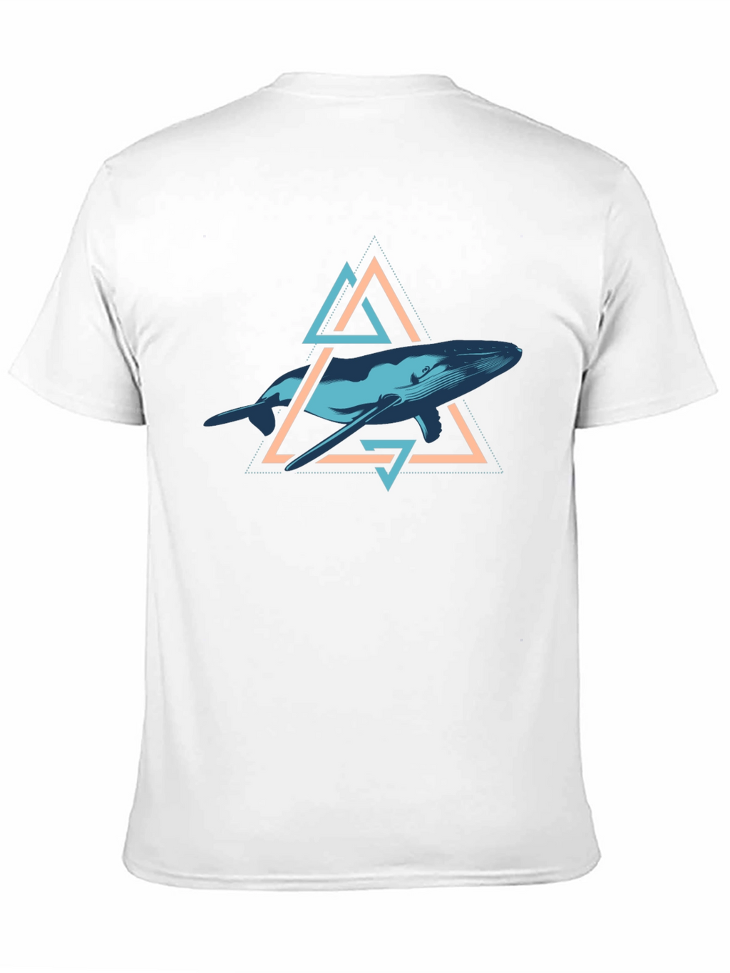 Whale Geometric T-Shirt