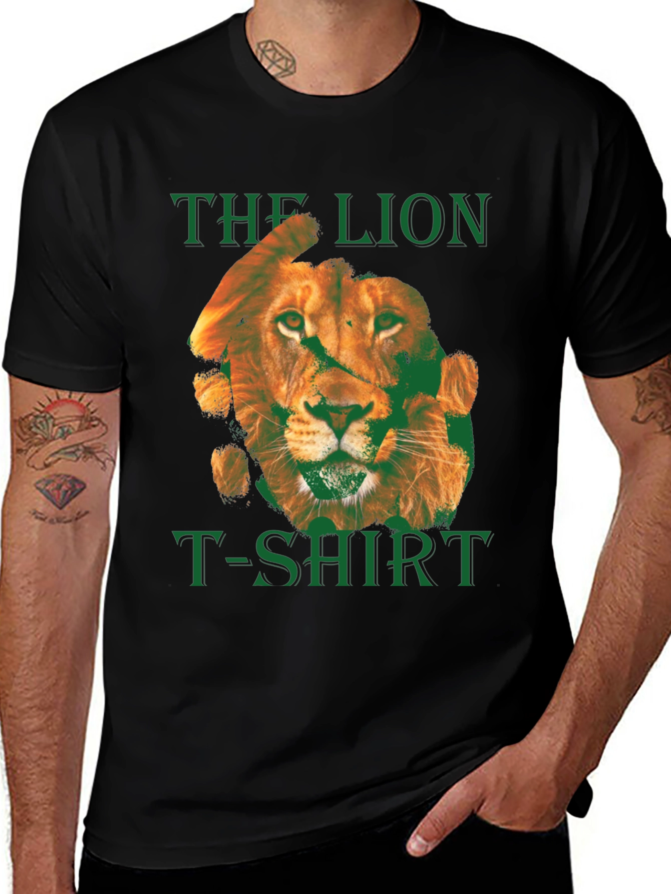 The Lion T-Shirt - Graphic Print