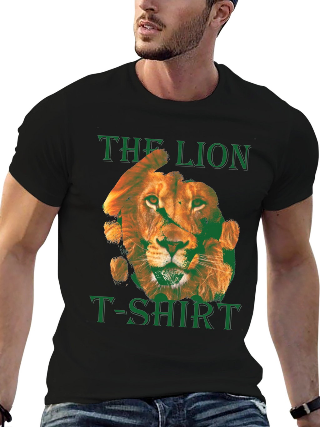 The Lion T-Shirt - Graphic Print