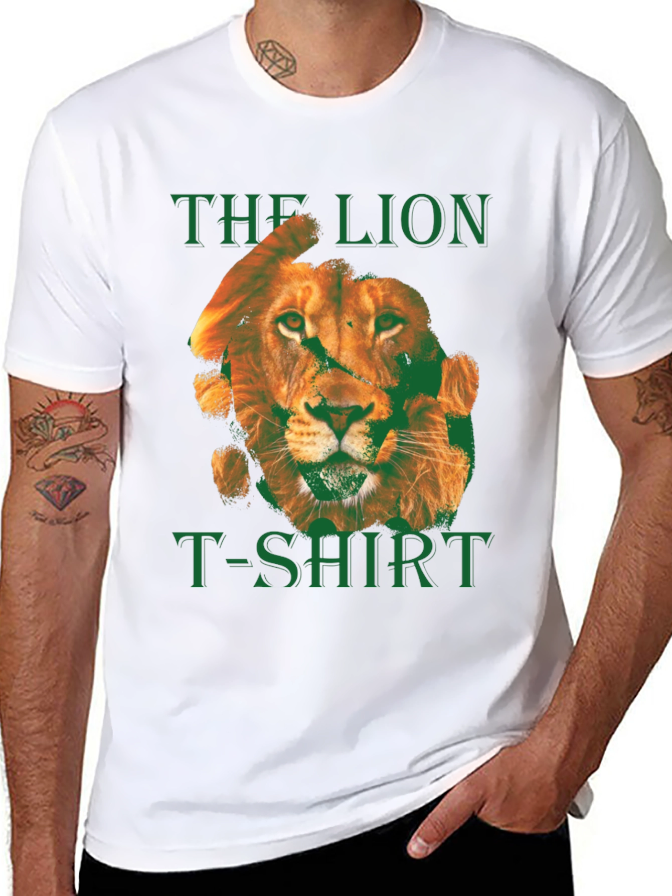 The Lion T-Shirt - Graphic Print