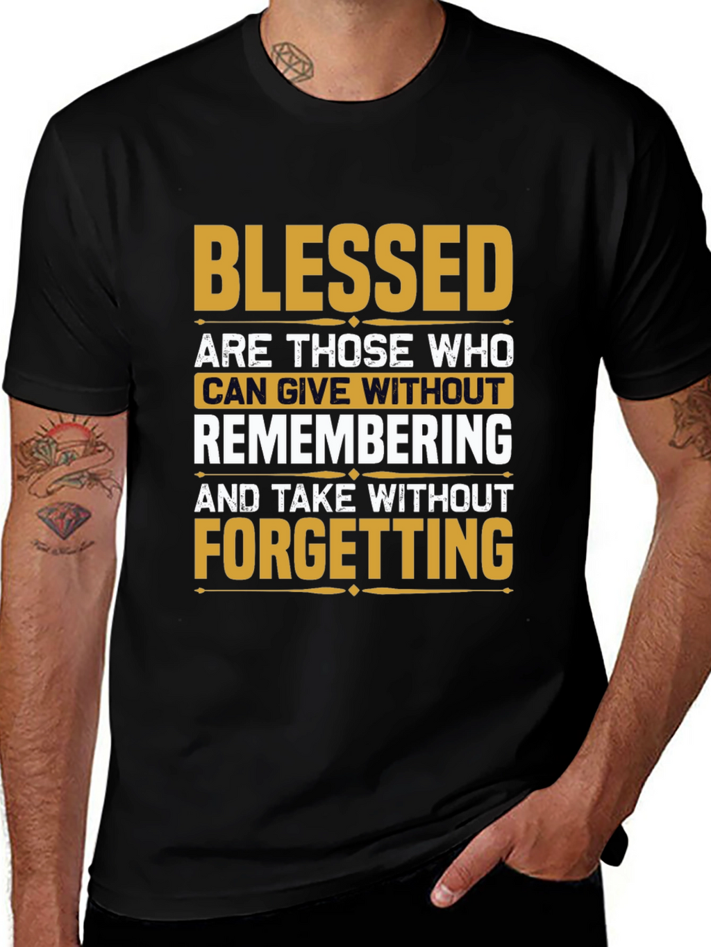 Blessed Graphic T-Shirt - Inspirational Tee
