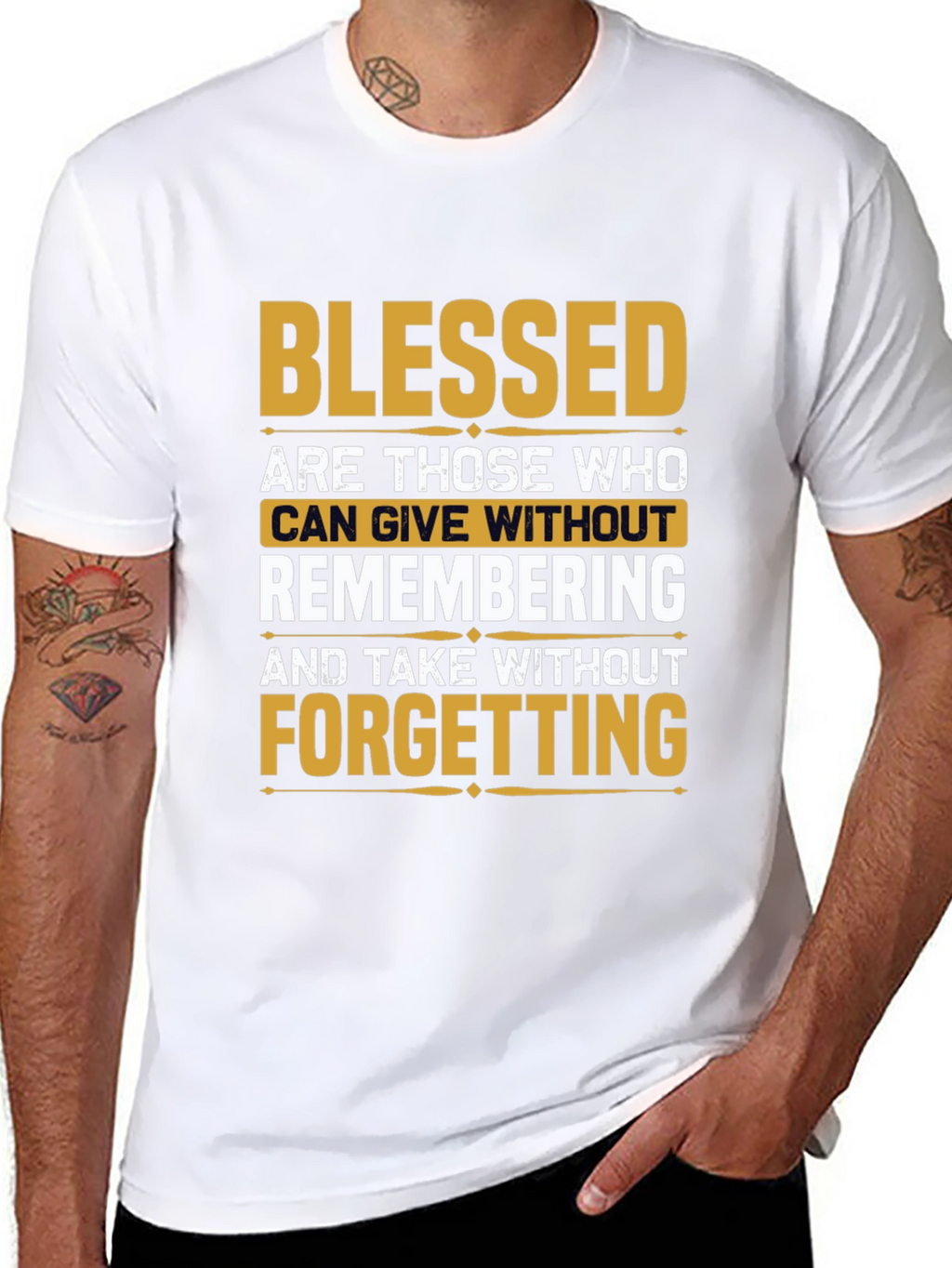 Blessed Graphic T-Shirt - Inspirational Tee