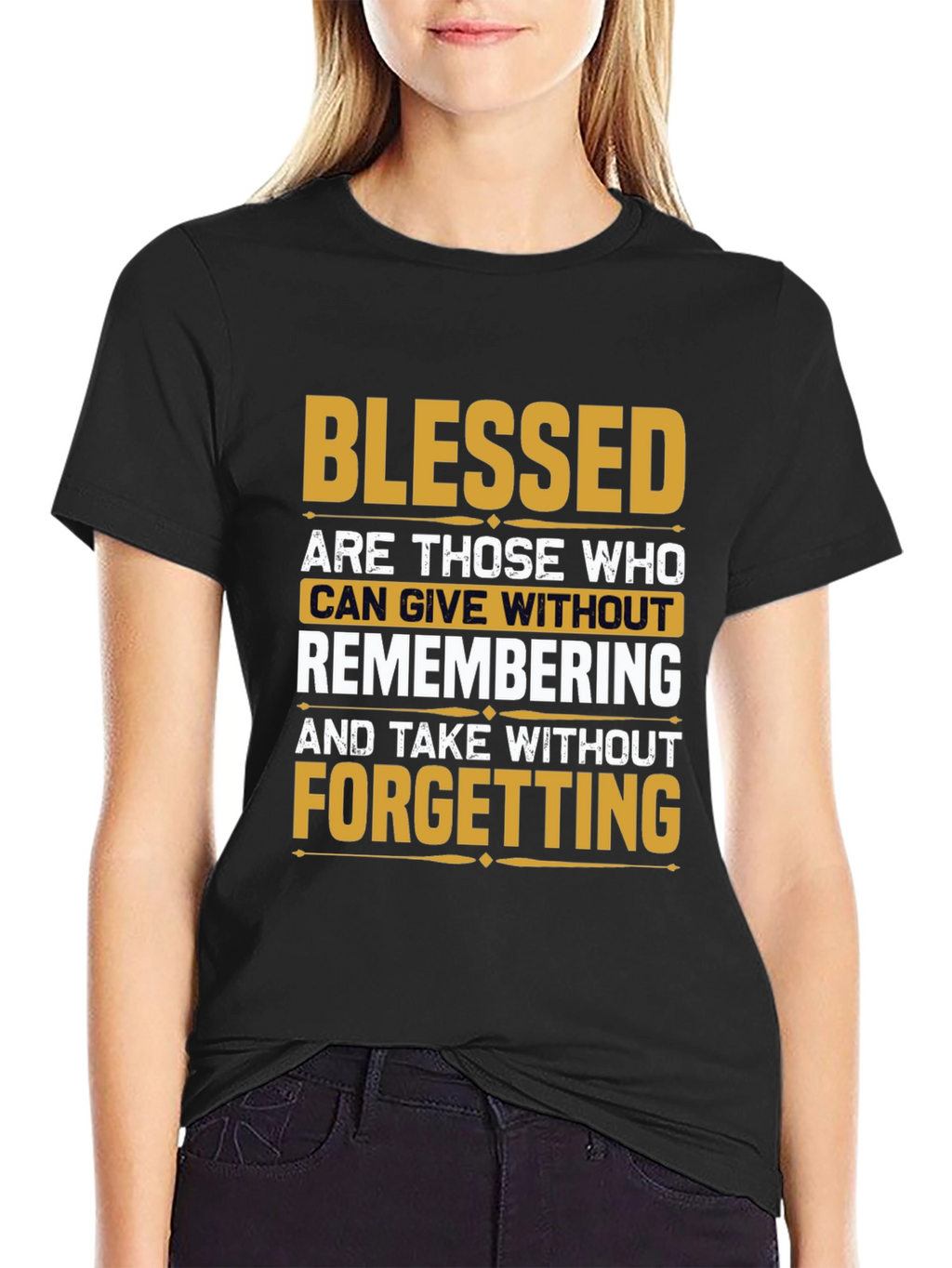 Blessed Graphic T-Shirt - Inspirational Tee