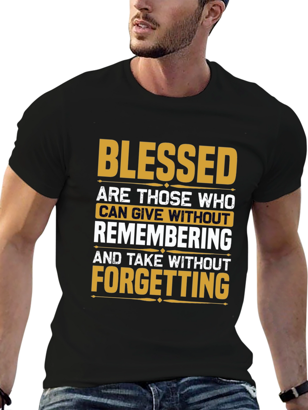 Blessed Graphic T-Shirt - Inspirational Tee