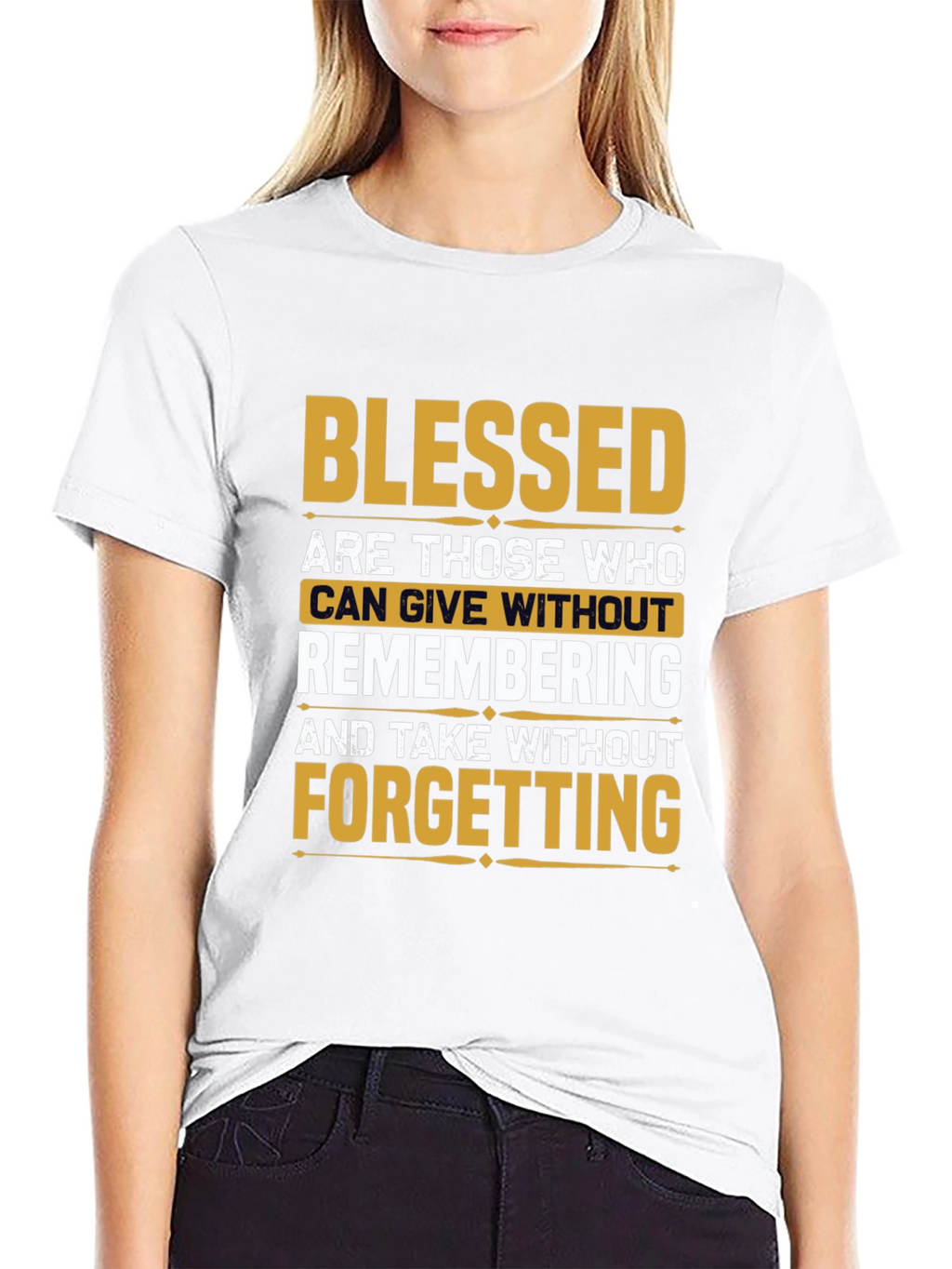 Blessed Graphic T-Shirt - Inspirational Tee