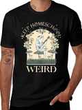 Keep Homeschool Weird Frog Graphic Tee