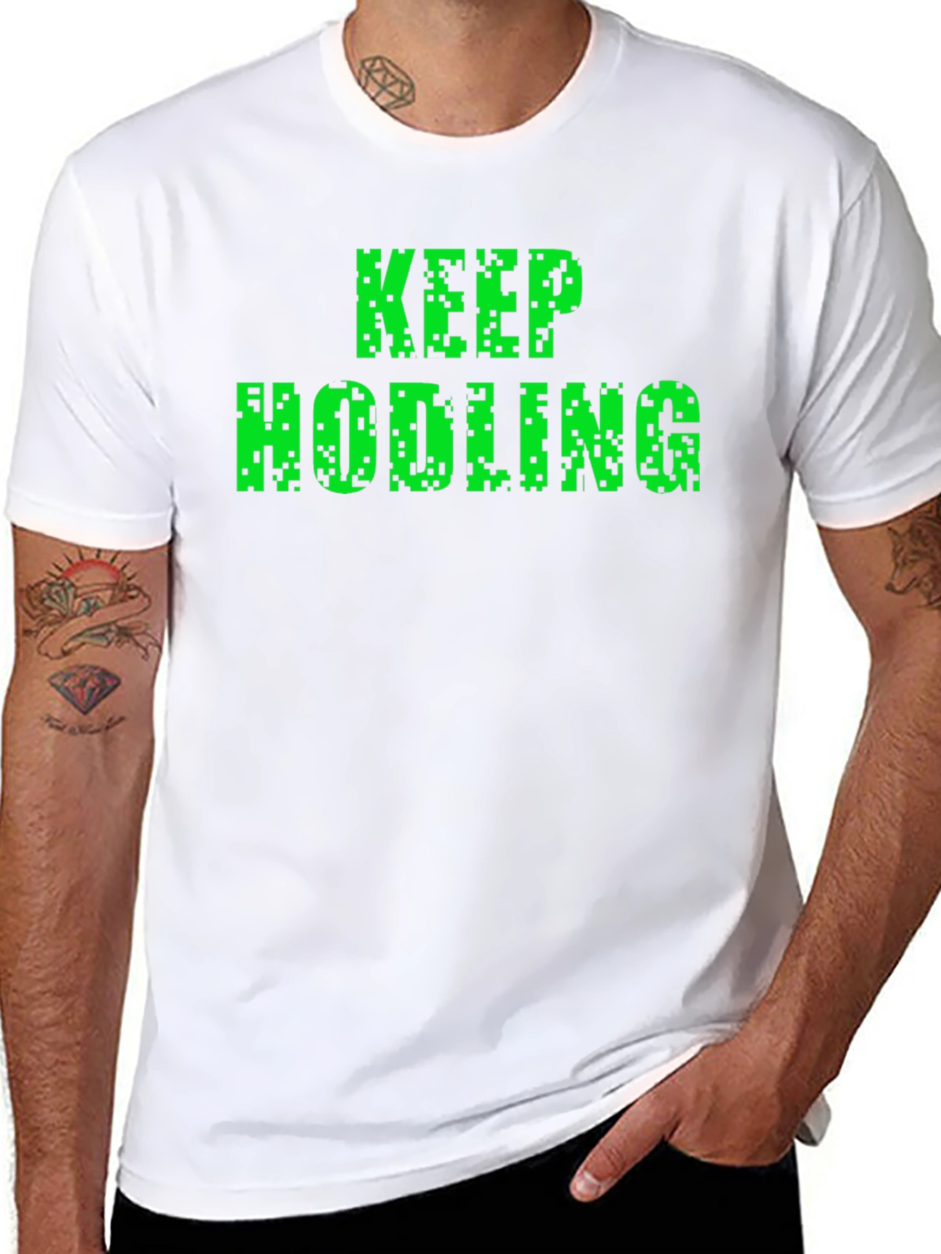 Keep Hodling Crypto T-Shirt - Black