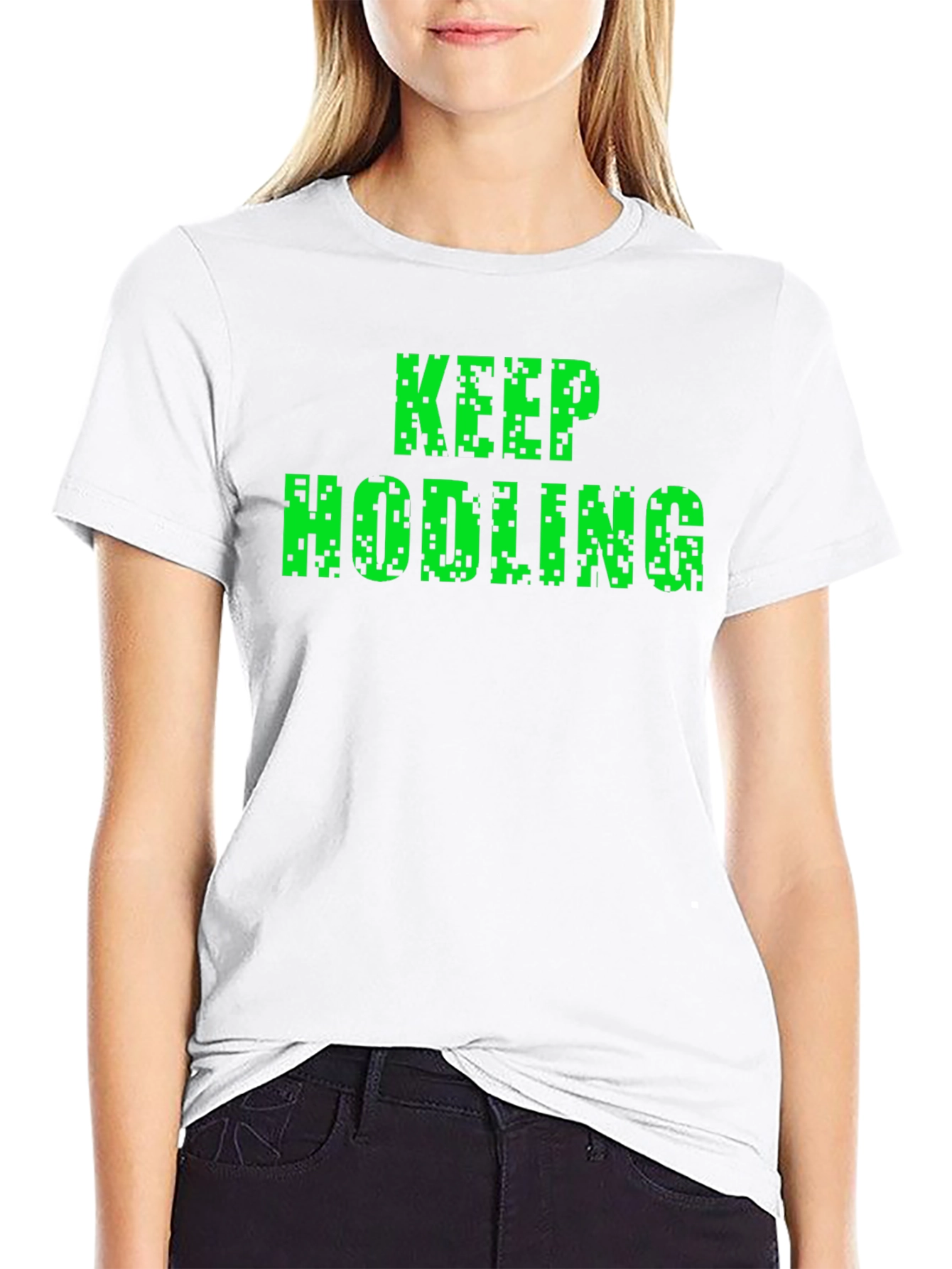 Keep Hodling Crypto T-Shirt - Black