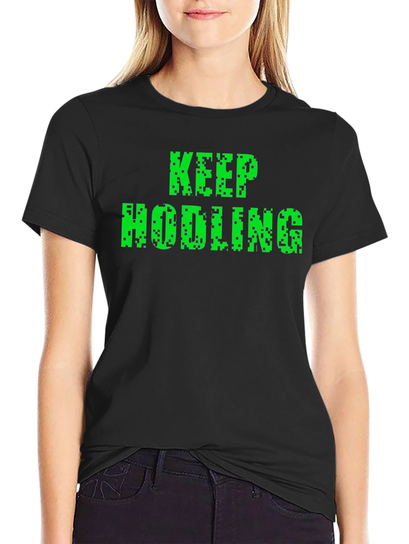 Keep Hodling Crypto T-Shirt - Black