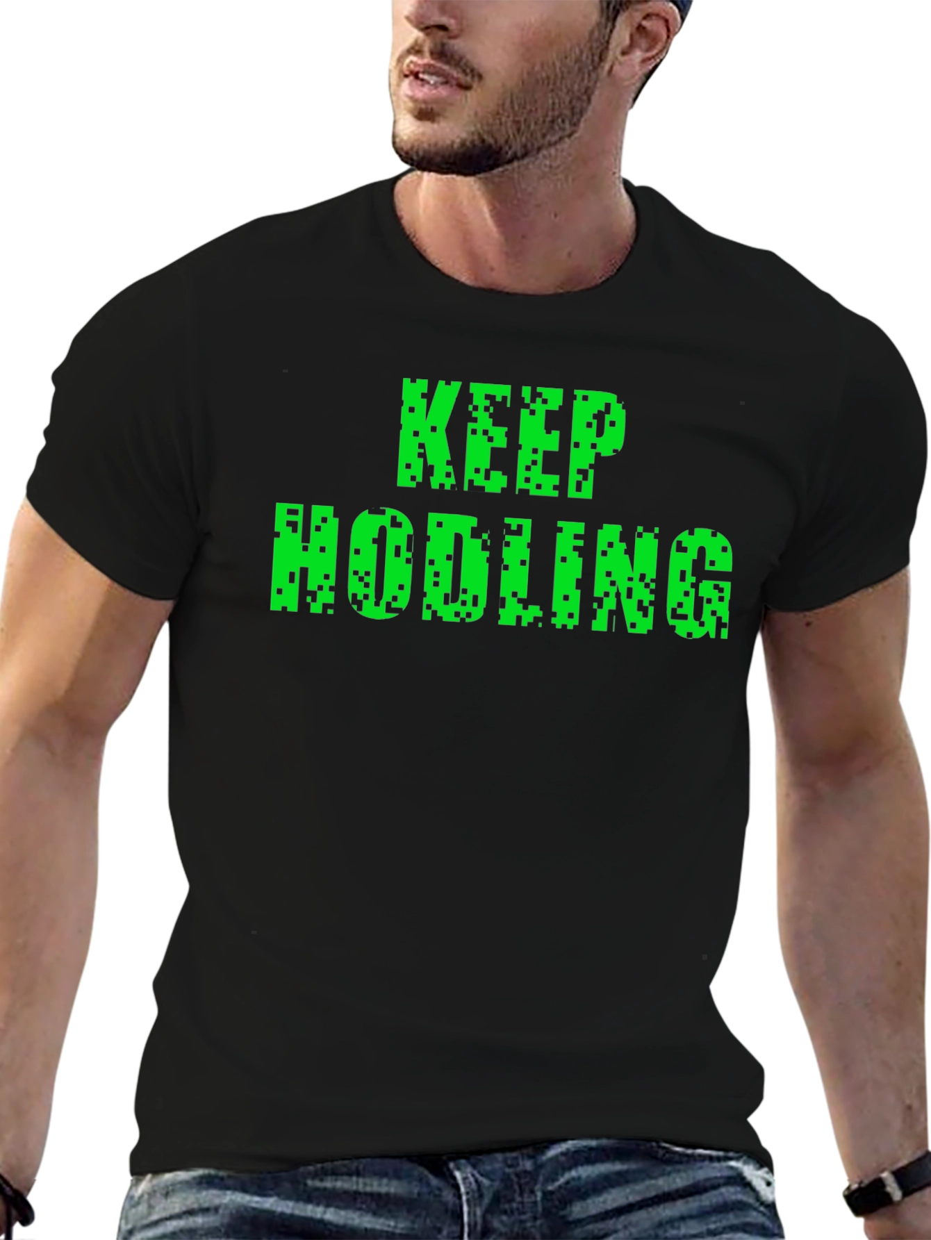Keep Hodling Crypto T-Shirt - Black