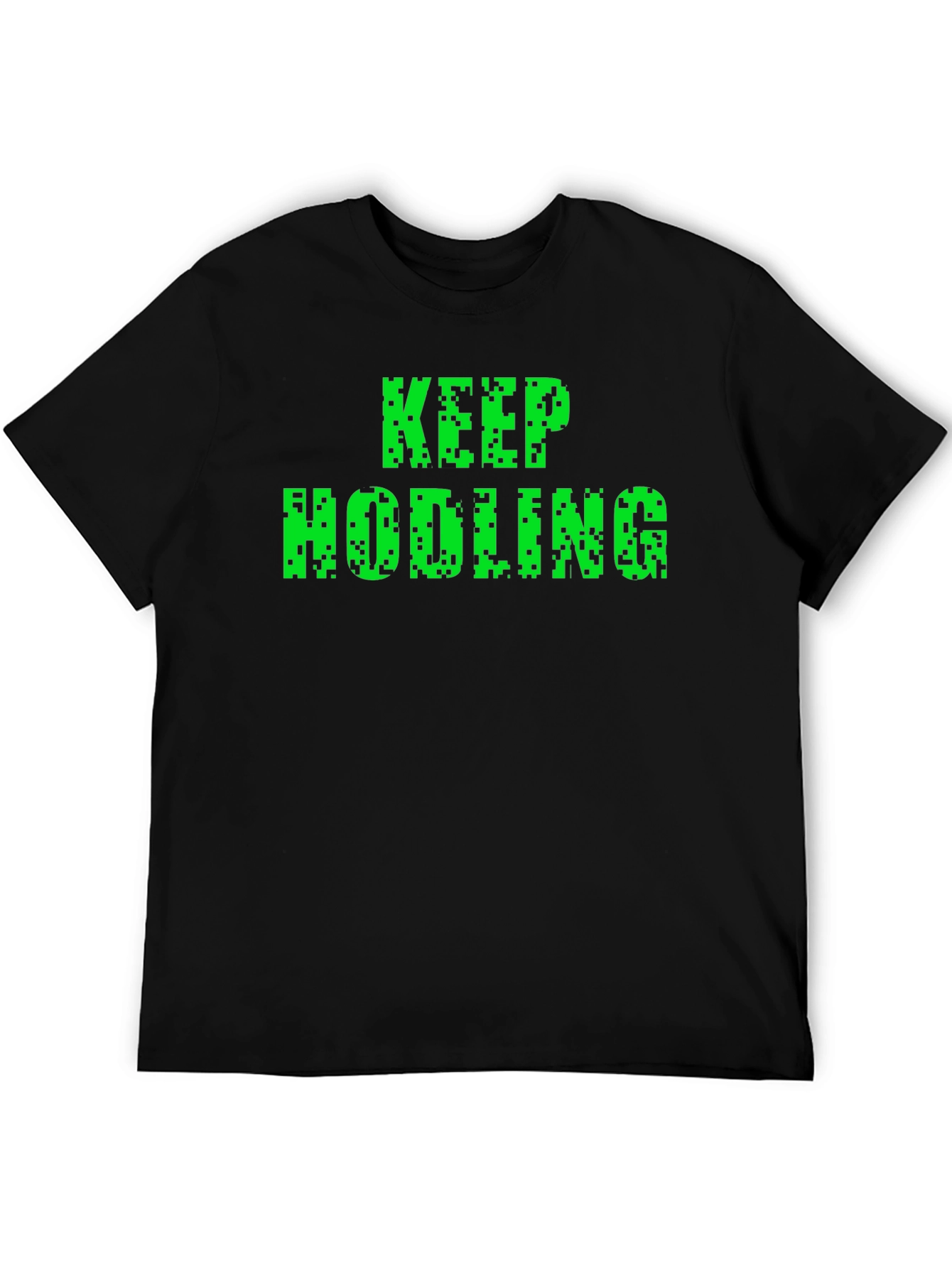Keep Hodling Crypto T-Shirt - Black