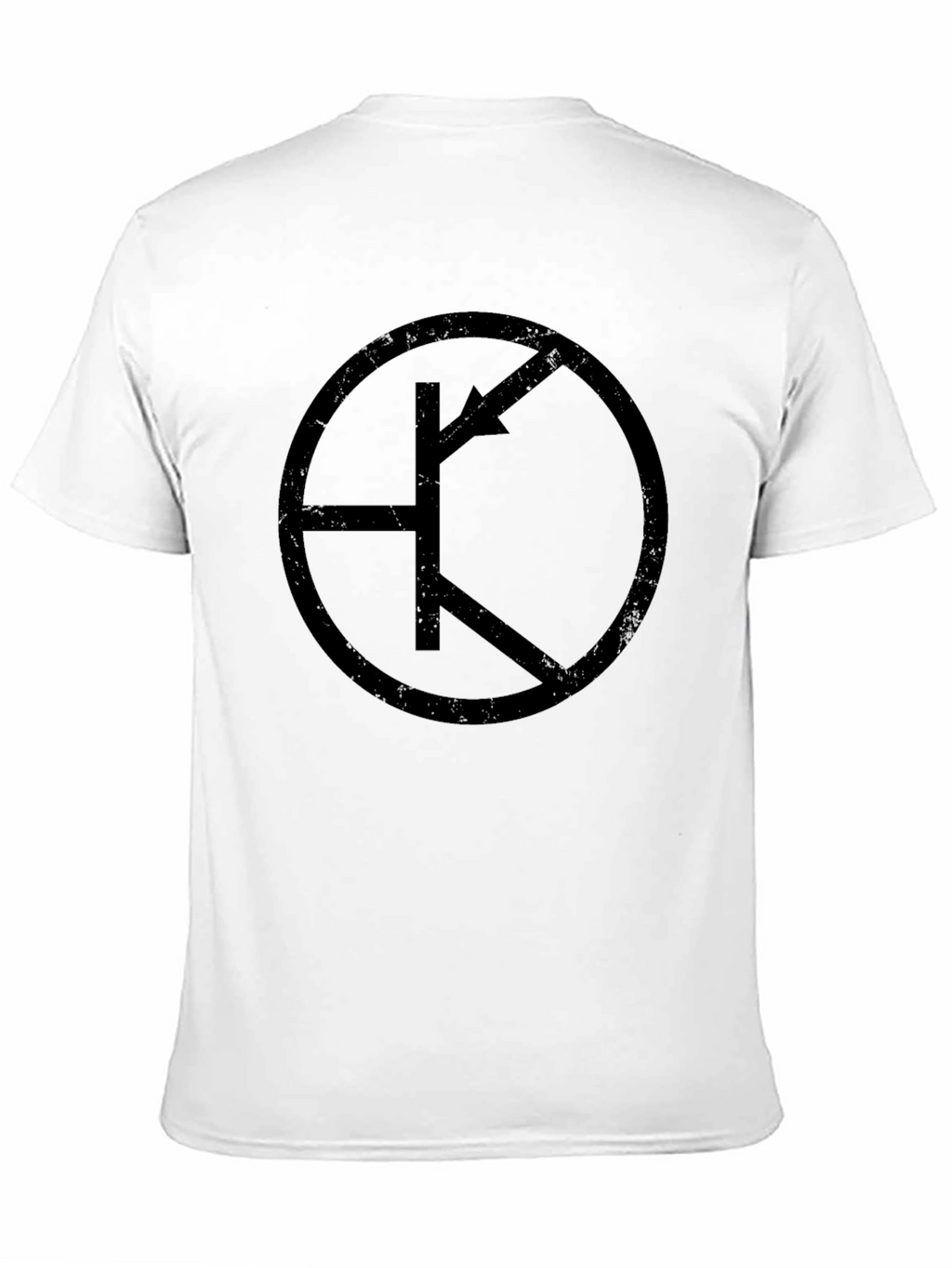 Transistor Symbol Graphic Tee - Black Cotton T-Shirt