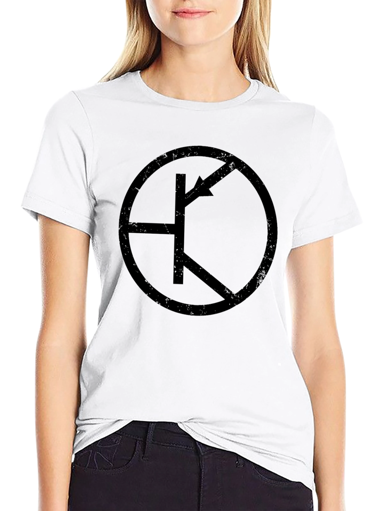 Transistor Symbol Graphic Tee - Black Cotton T-Shirt