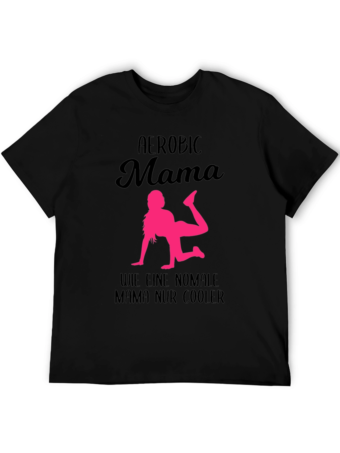 Aerobic Mama T-Shirt - Cool Mom Workout Tee