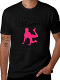 Aerobic Mama T-Shirt - Cool Mom Workout Tee