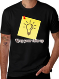 Motivational Keep Your Chin Up Graphic Tee