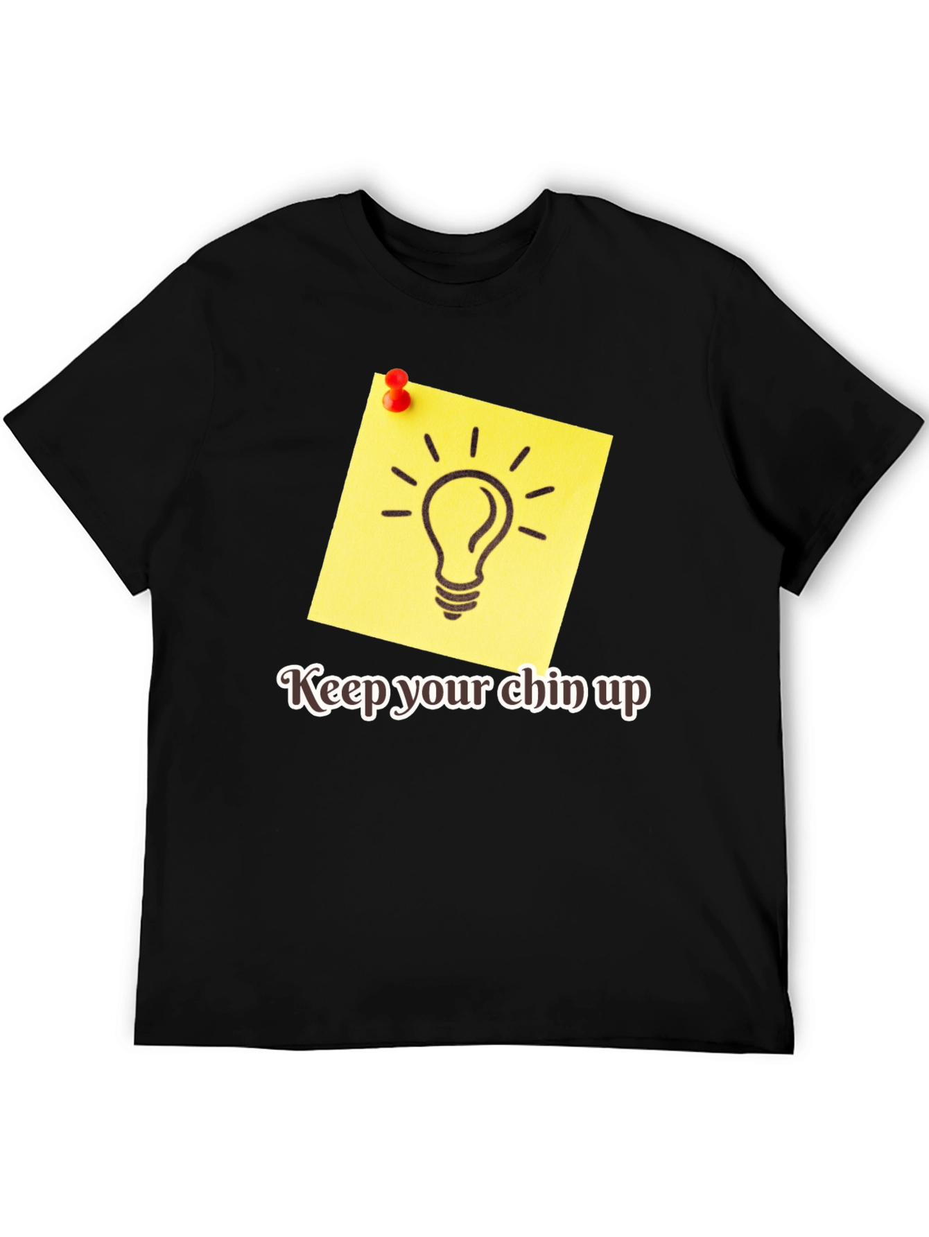 Motivational Keep Your Chin Up Graphic Tee