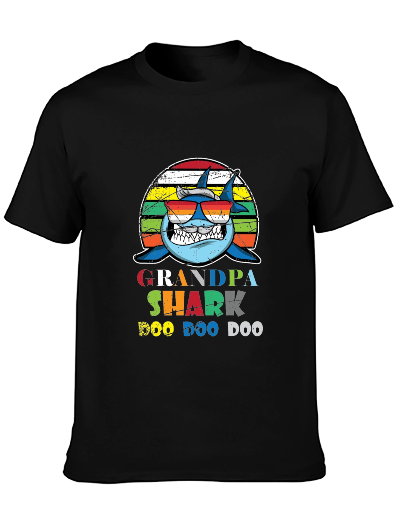 Grandpa Shark Doo Doo Doo T-Shirt