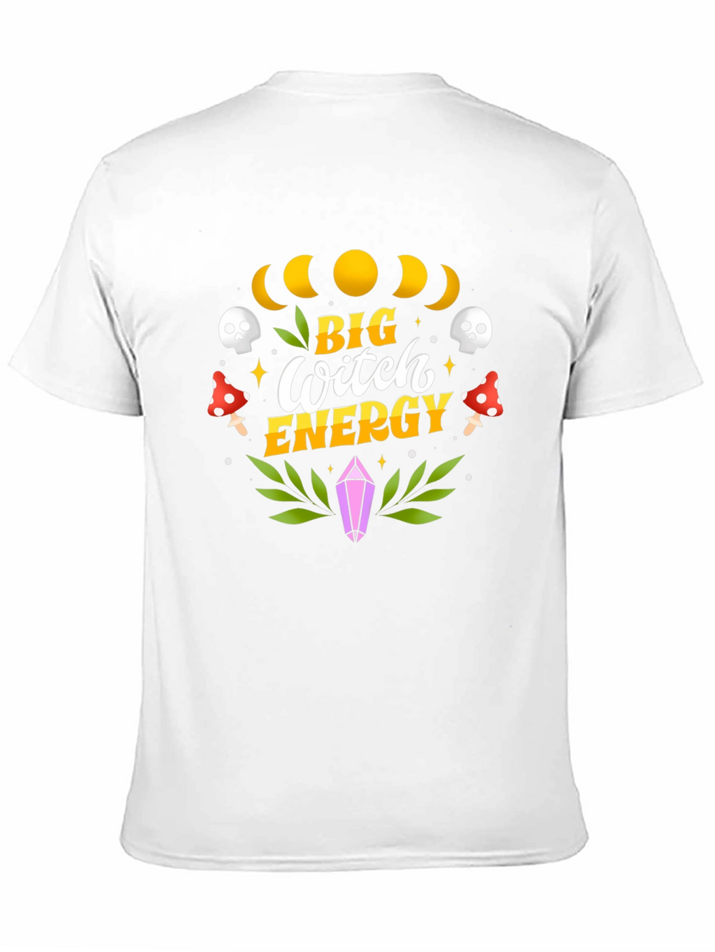 Big Witch Energy Graphic Tee - Mystical T-Shirt