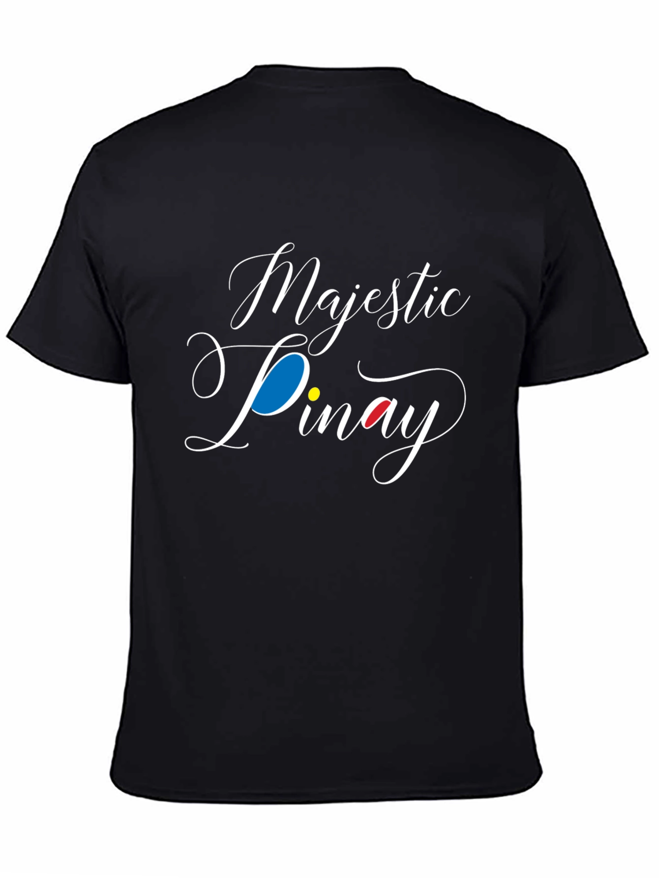 Majestic Pinay Black T-Shirt