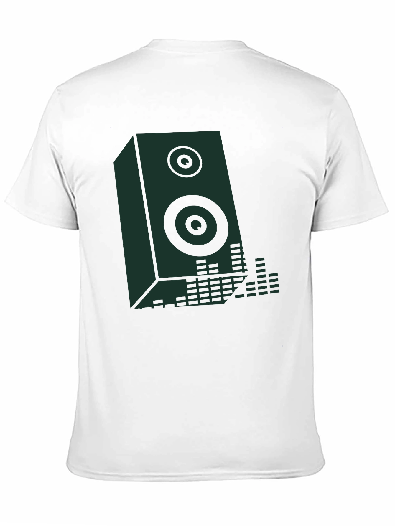 Speaker Graphic Black T-Shirt