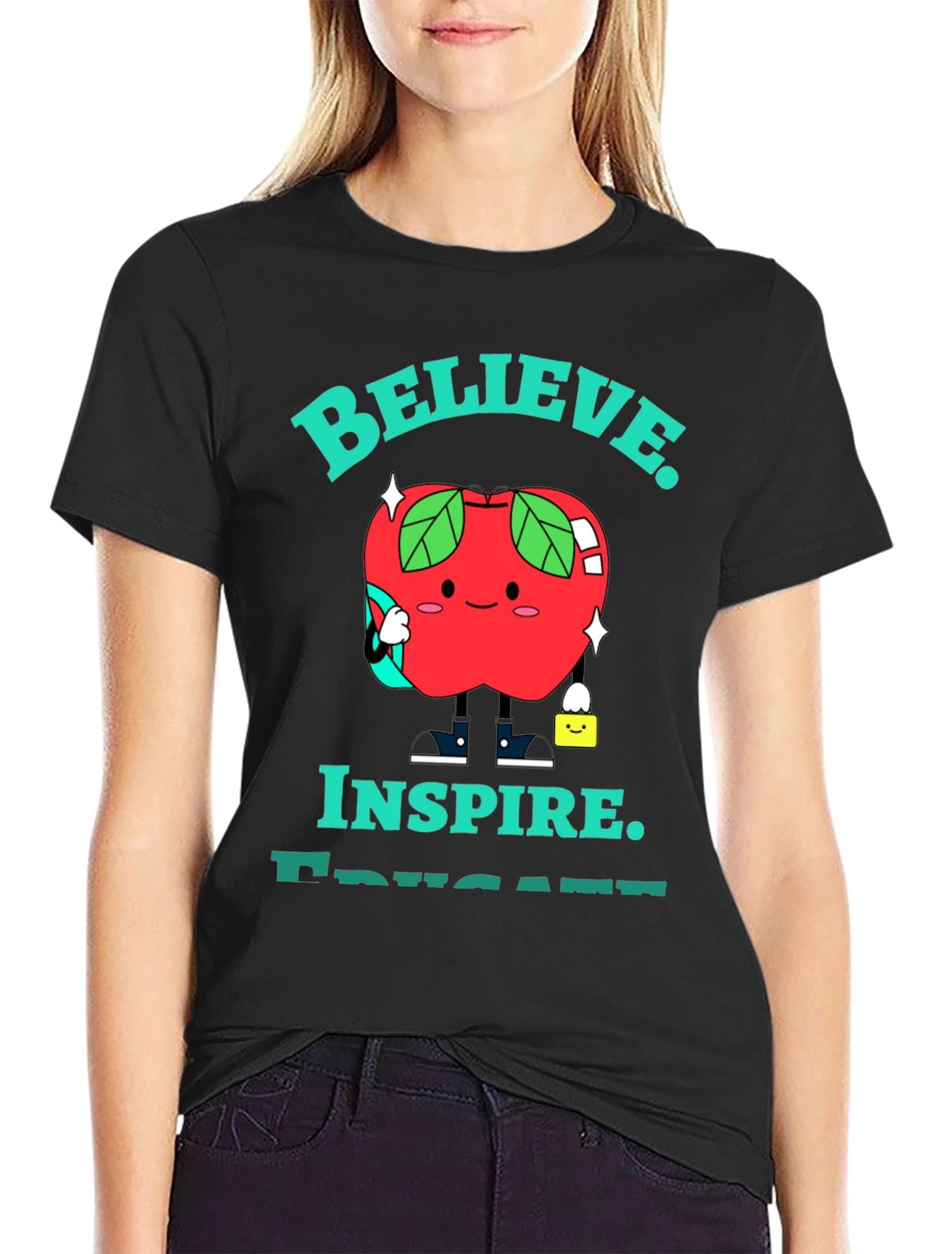 Believe Inspire Apple T-Shirt