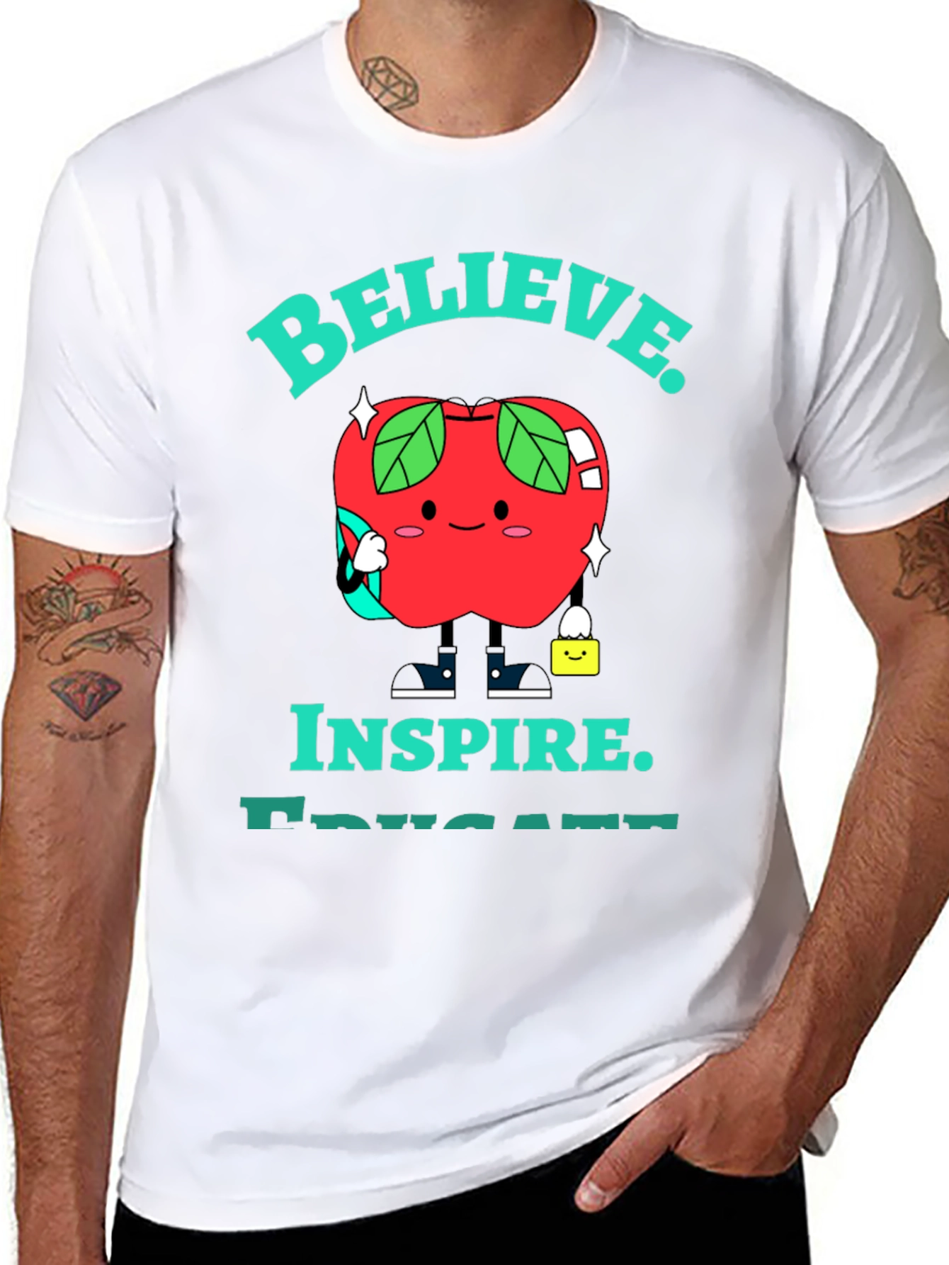 Believe Inspire Apple T-Shirt