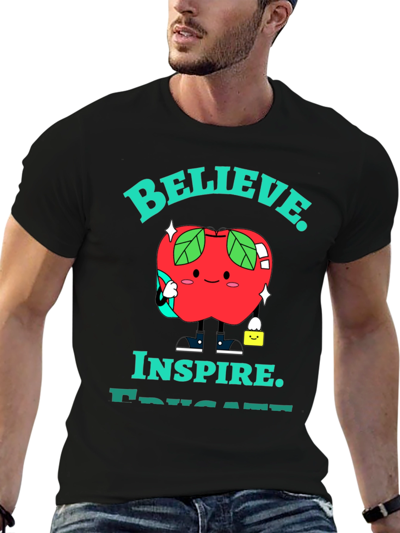 Believe Inspire Apple T-Shirt