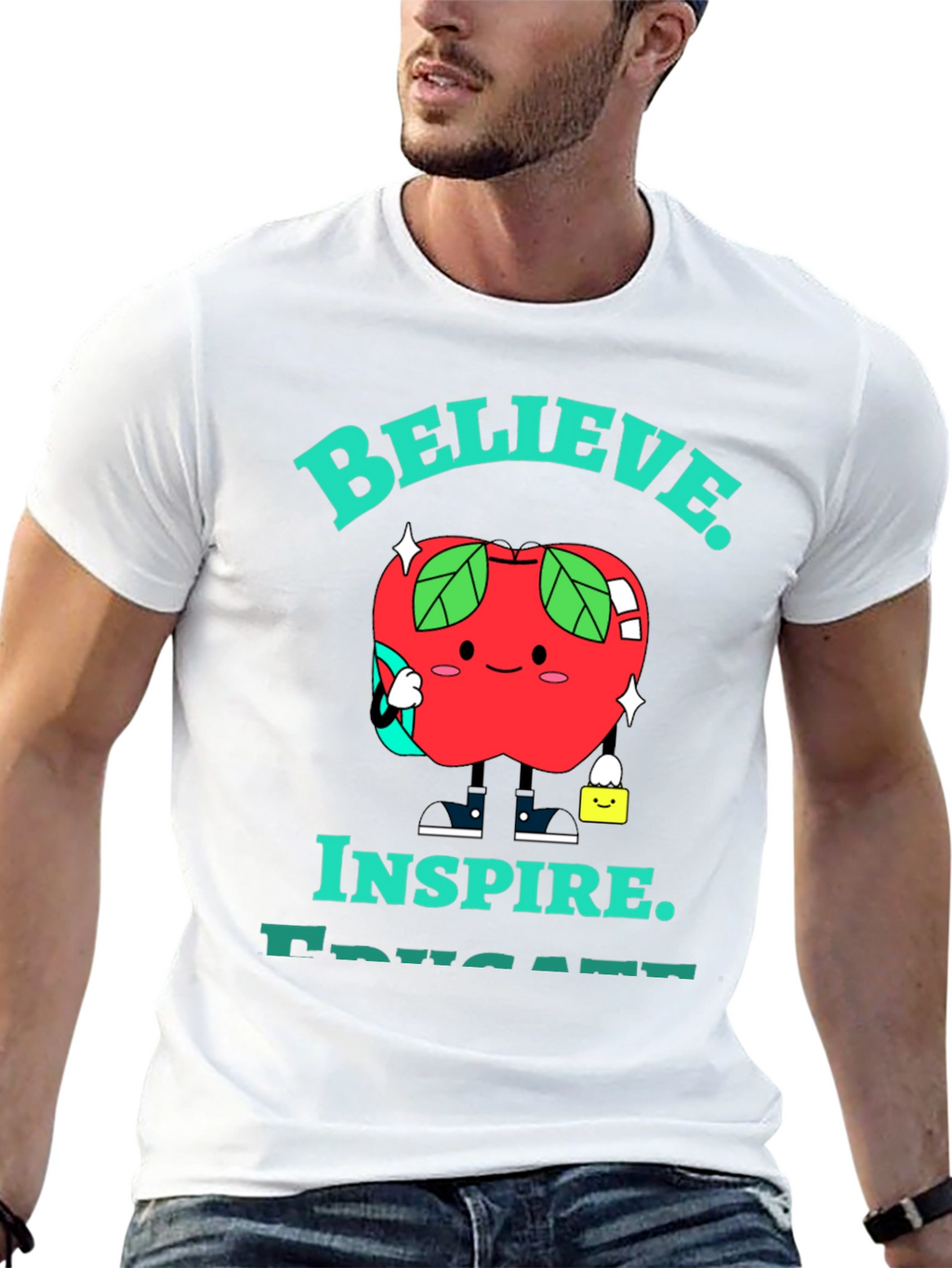 Believe Inspire Apple T-Shirt
