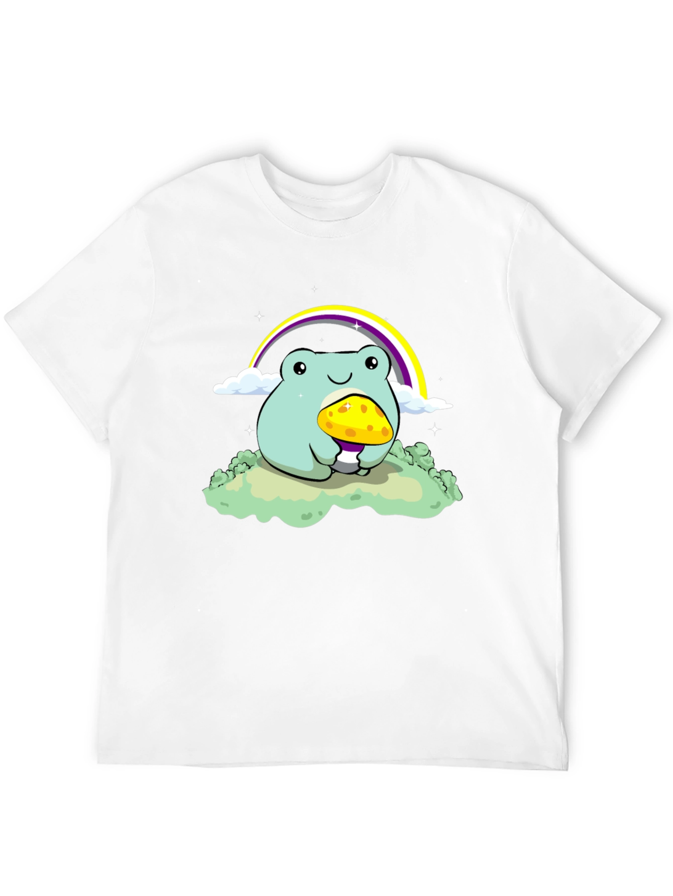Cute Frog Rainbow T-Shirt