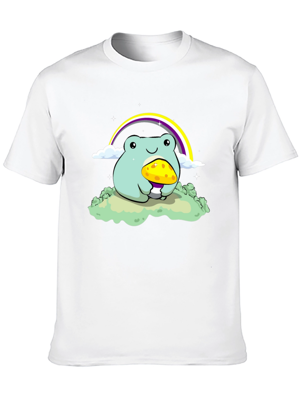 Cute Frog Rainbow T-Shirt