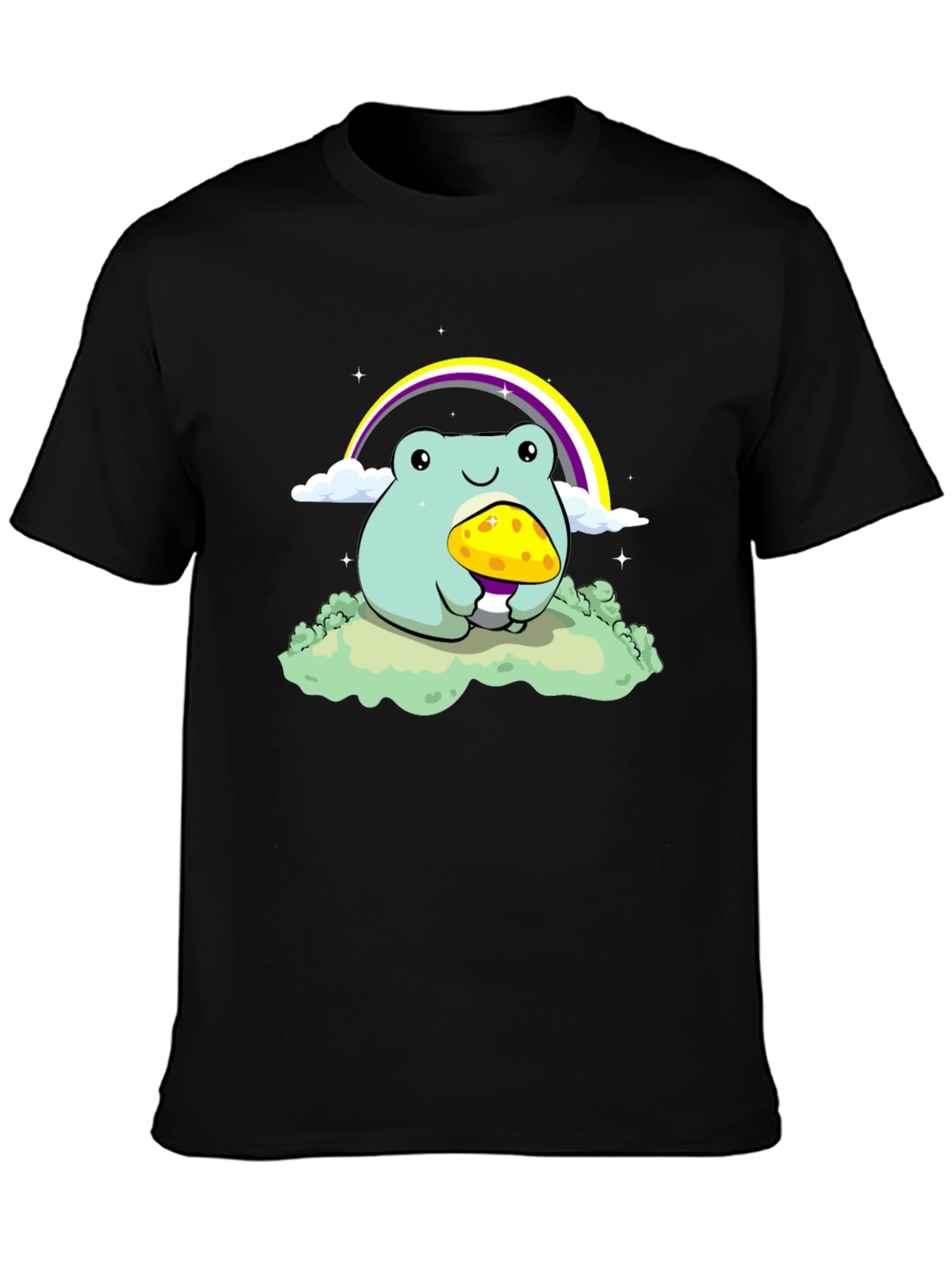 Cute Frog Rainbow T-Shirt