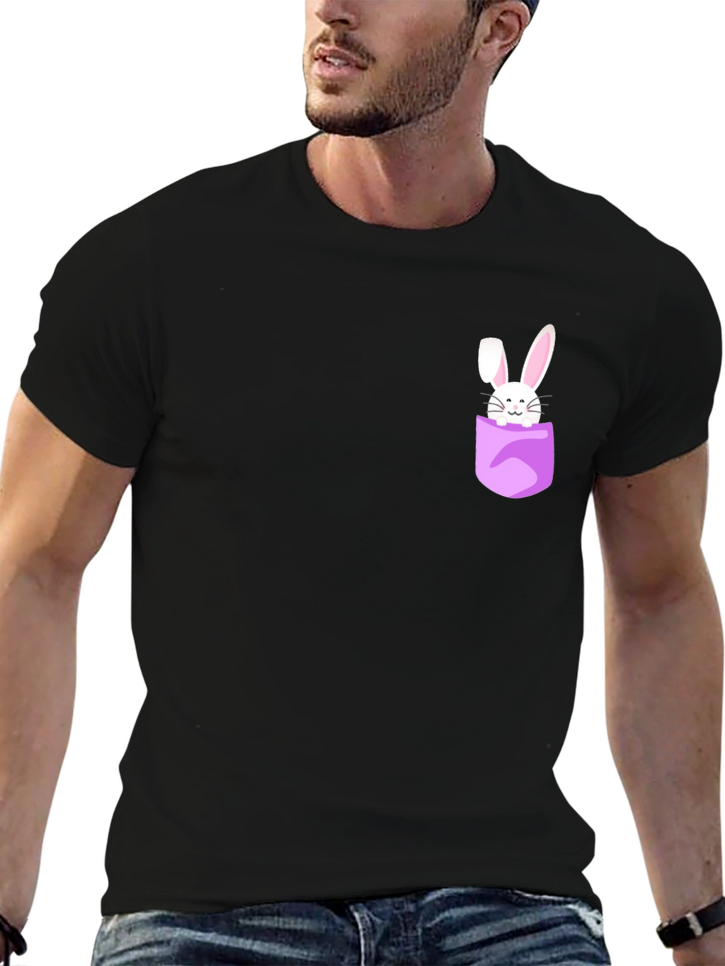 Bunny Pocket Graphic Tee