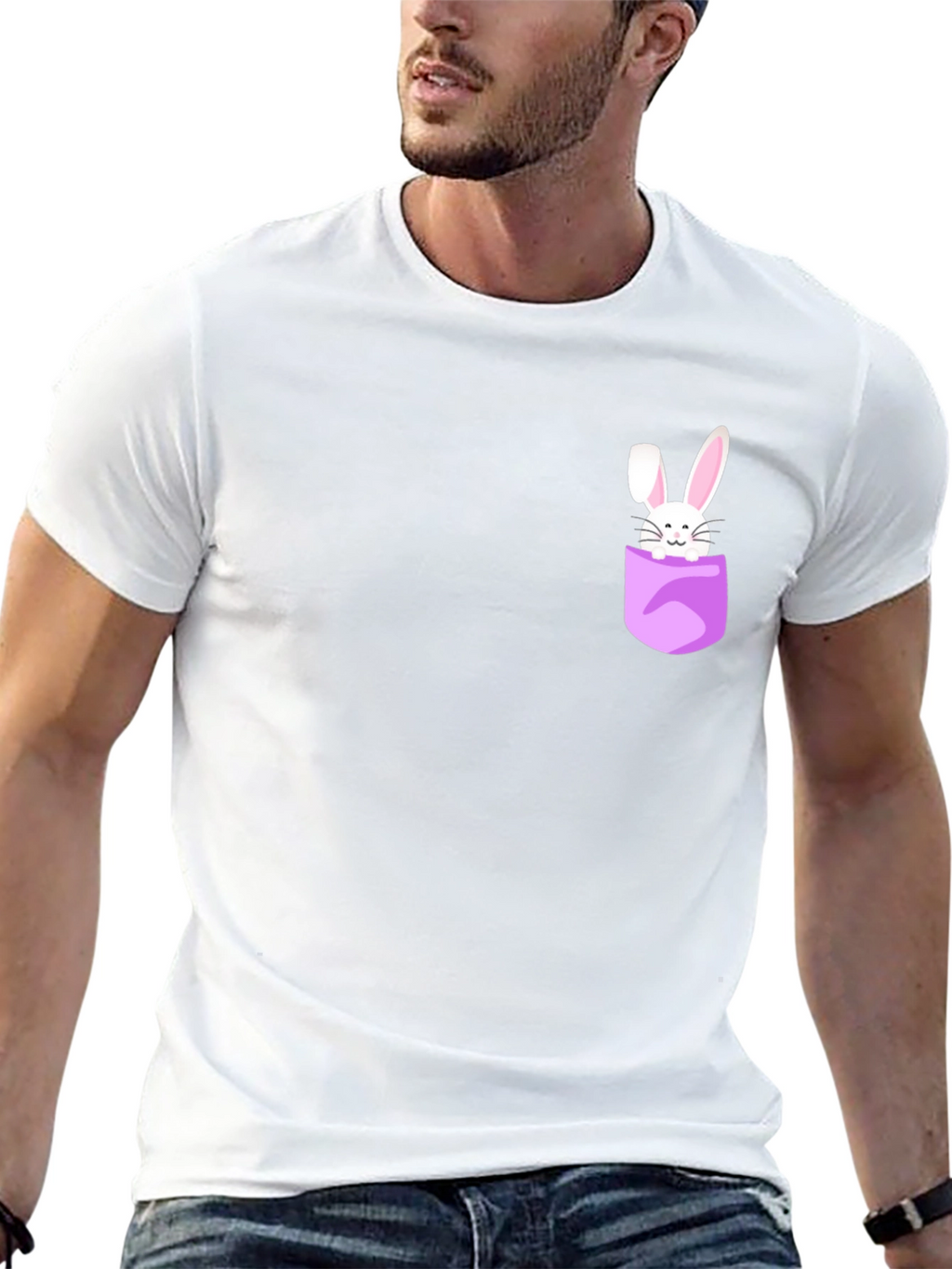 Bunny Pocket Graphic Tee