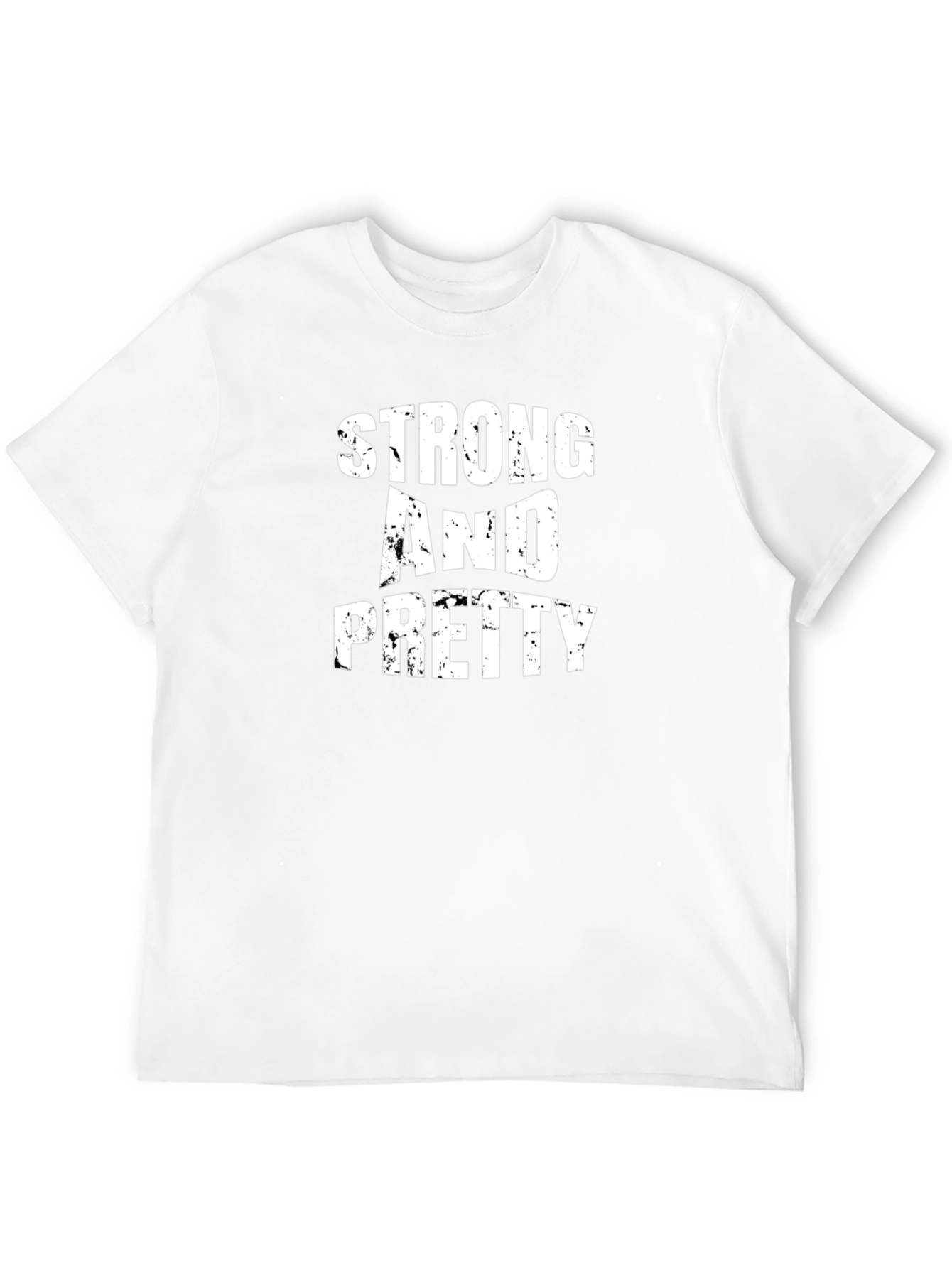 Strong And Pretty Black T-Shirt