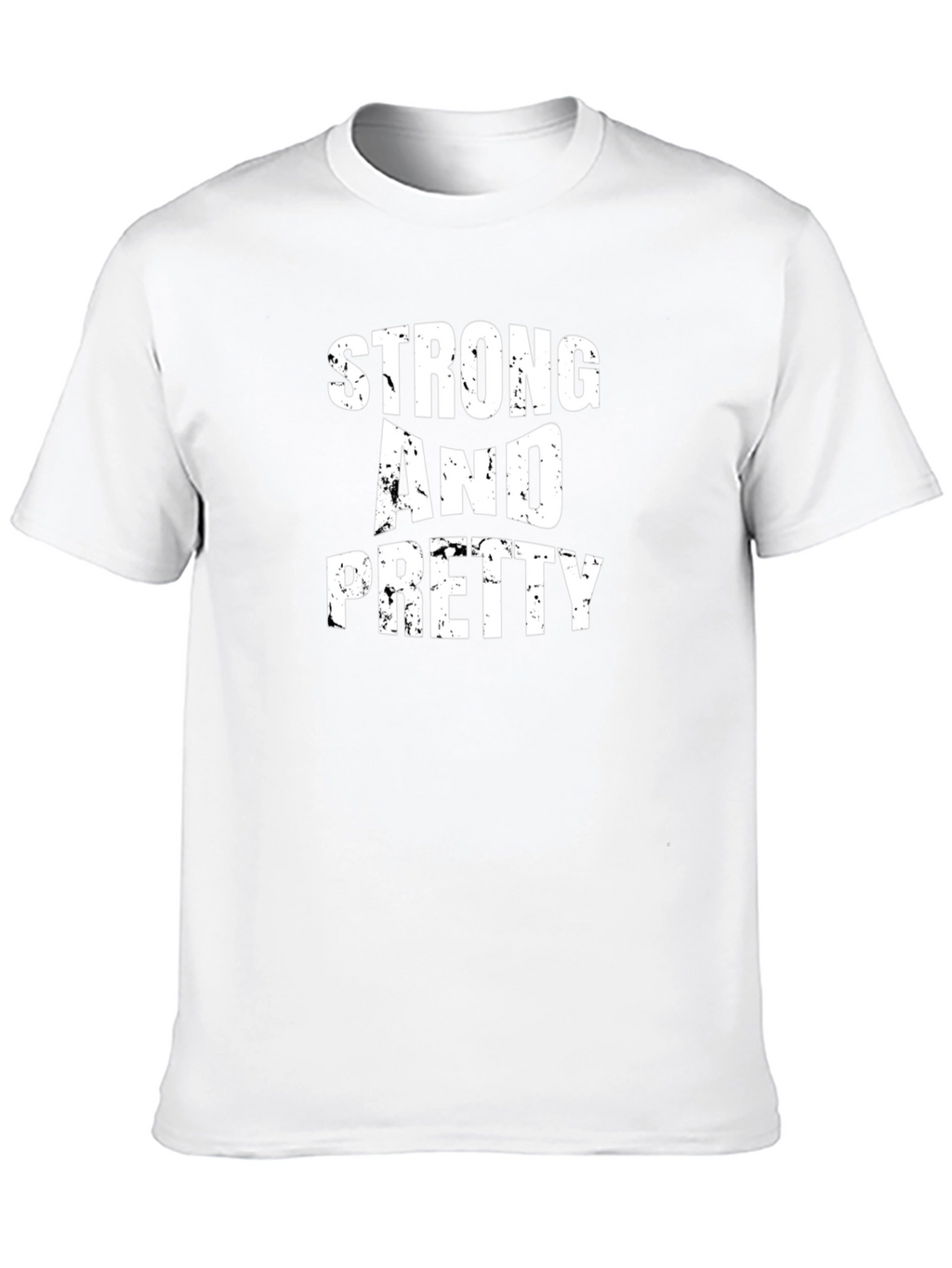 Strong And Pretty Black T-Shirt